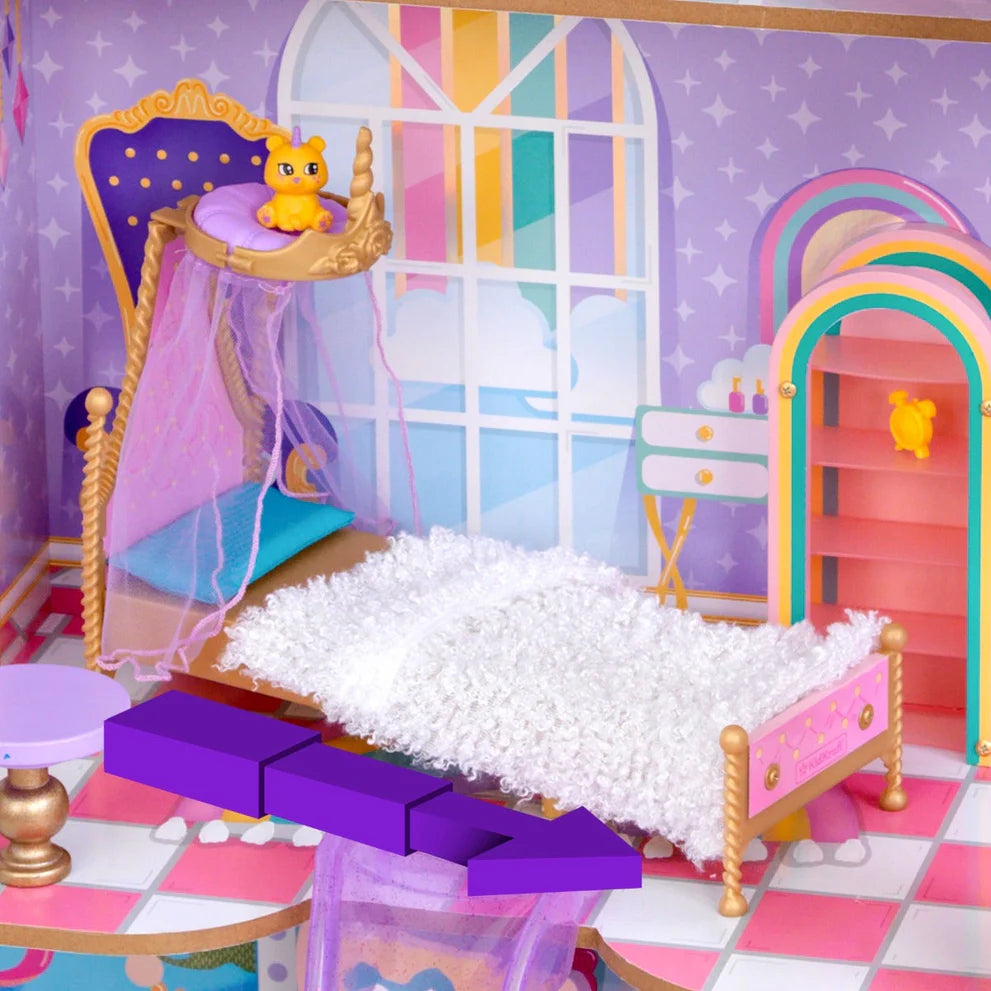 Kids Kraft Rainbow Dreamers Cloud Bedroom Furniture