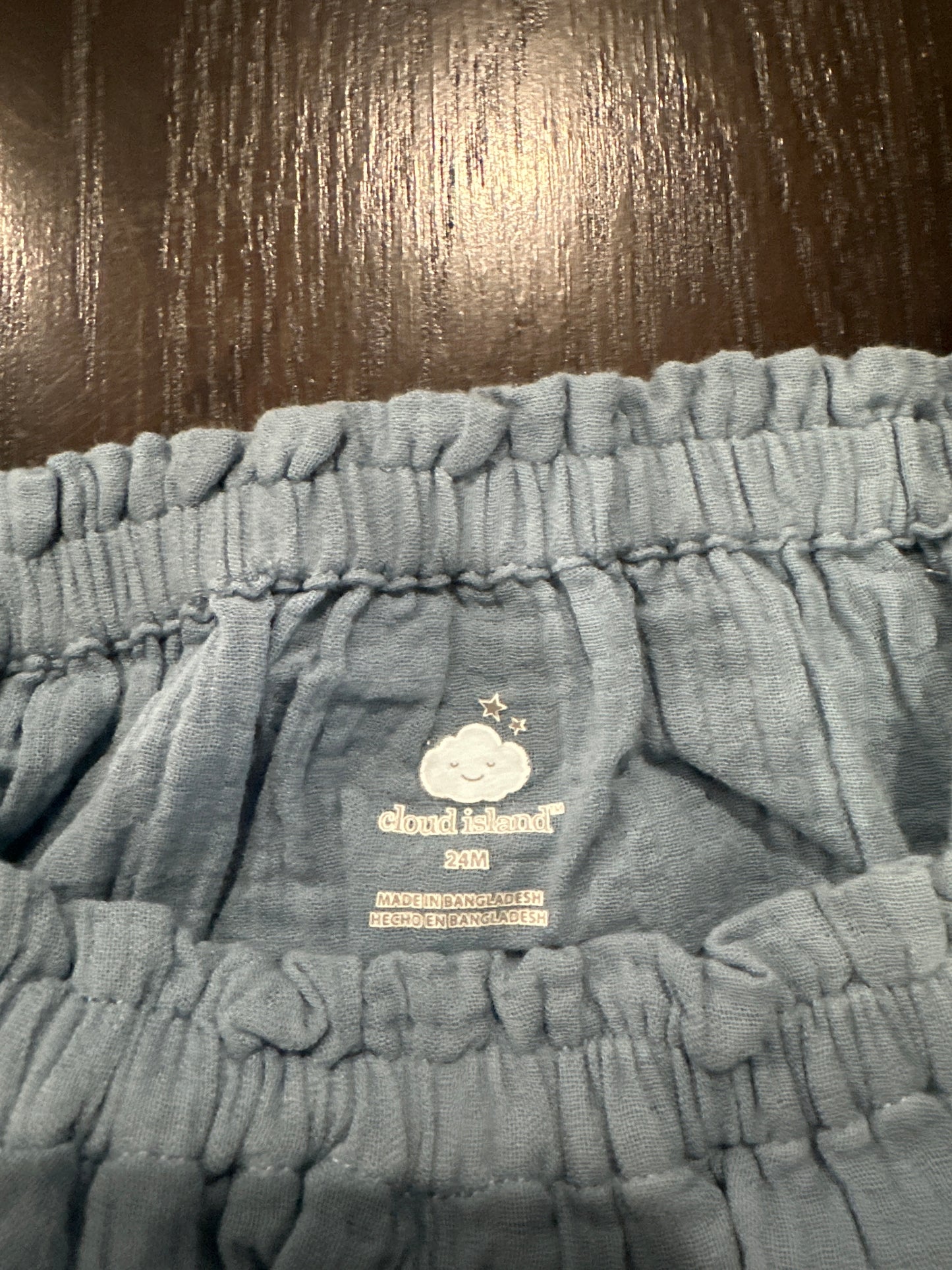 Cloud IslandĀ® Baby 2-Piece Gauze Outfit Set