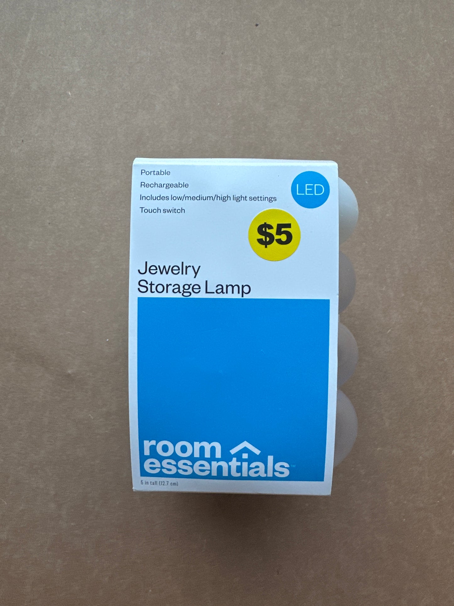 Portable Cordless Storage Novelty Table Lamp with Rechargeable Battery - Room Essentials™