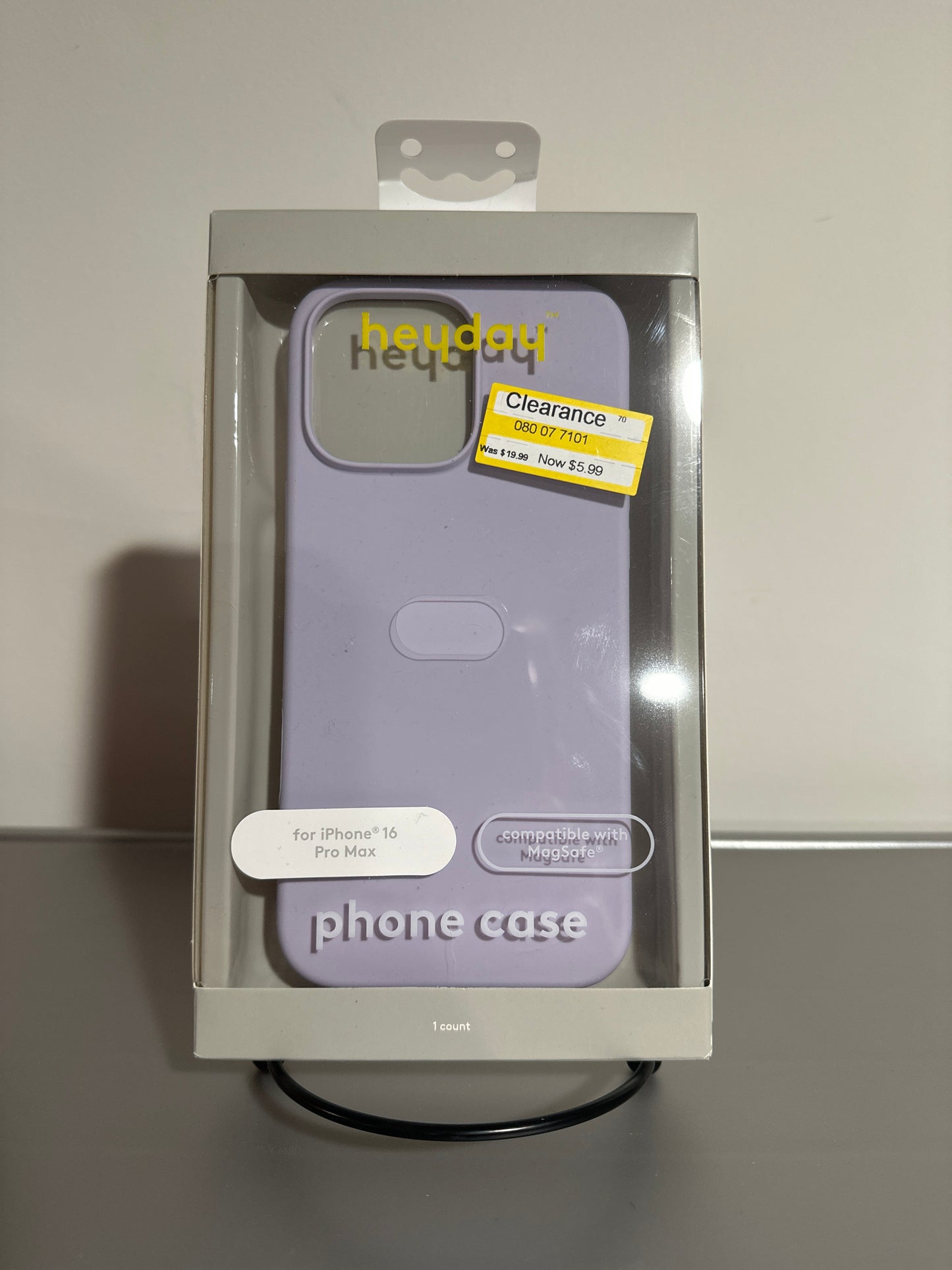 heyday™ Phone Case for iPhone 16 Pro Max – Lavender (MagSafe Compatible)