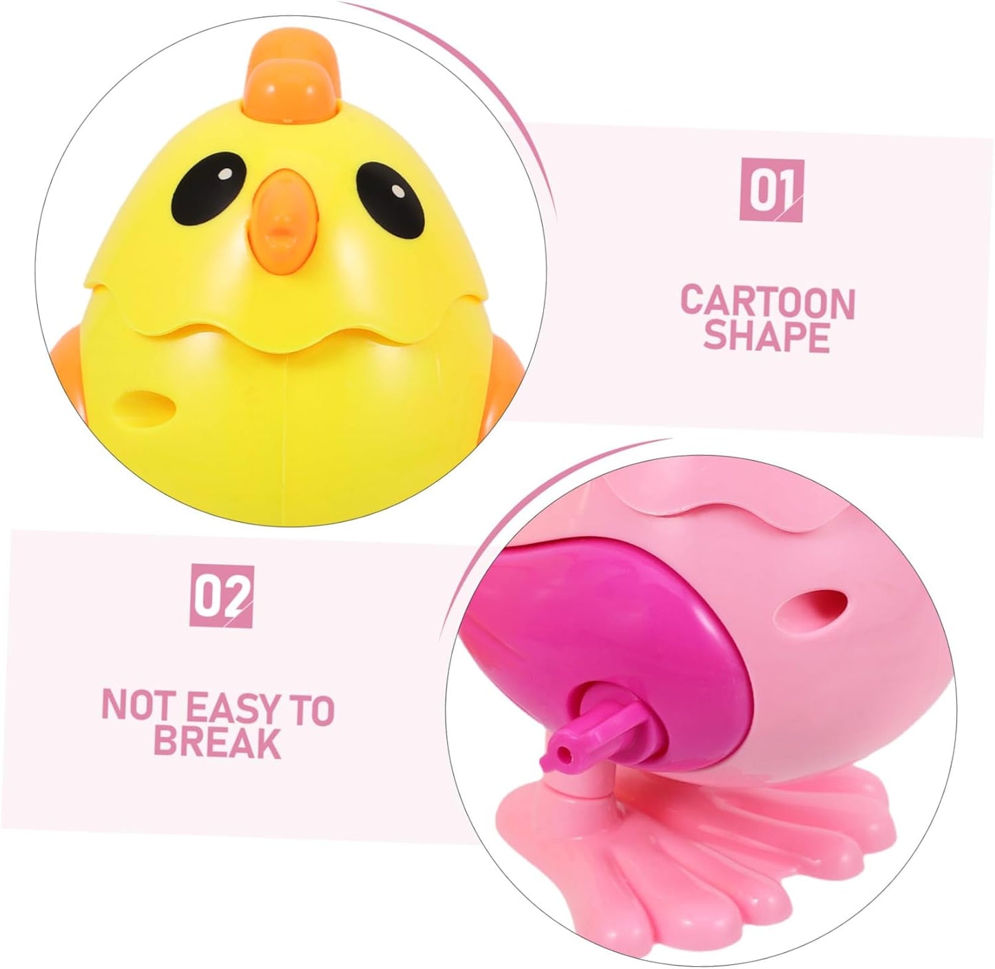 3pcs Animal Wind-up Toys Clockwork Toys