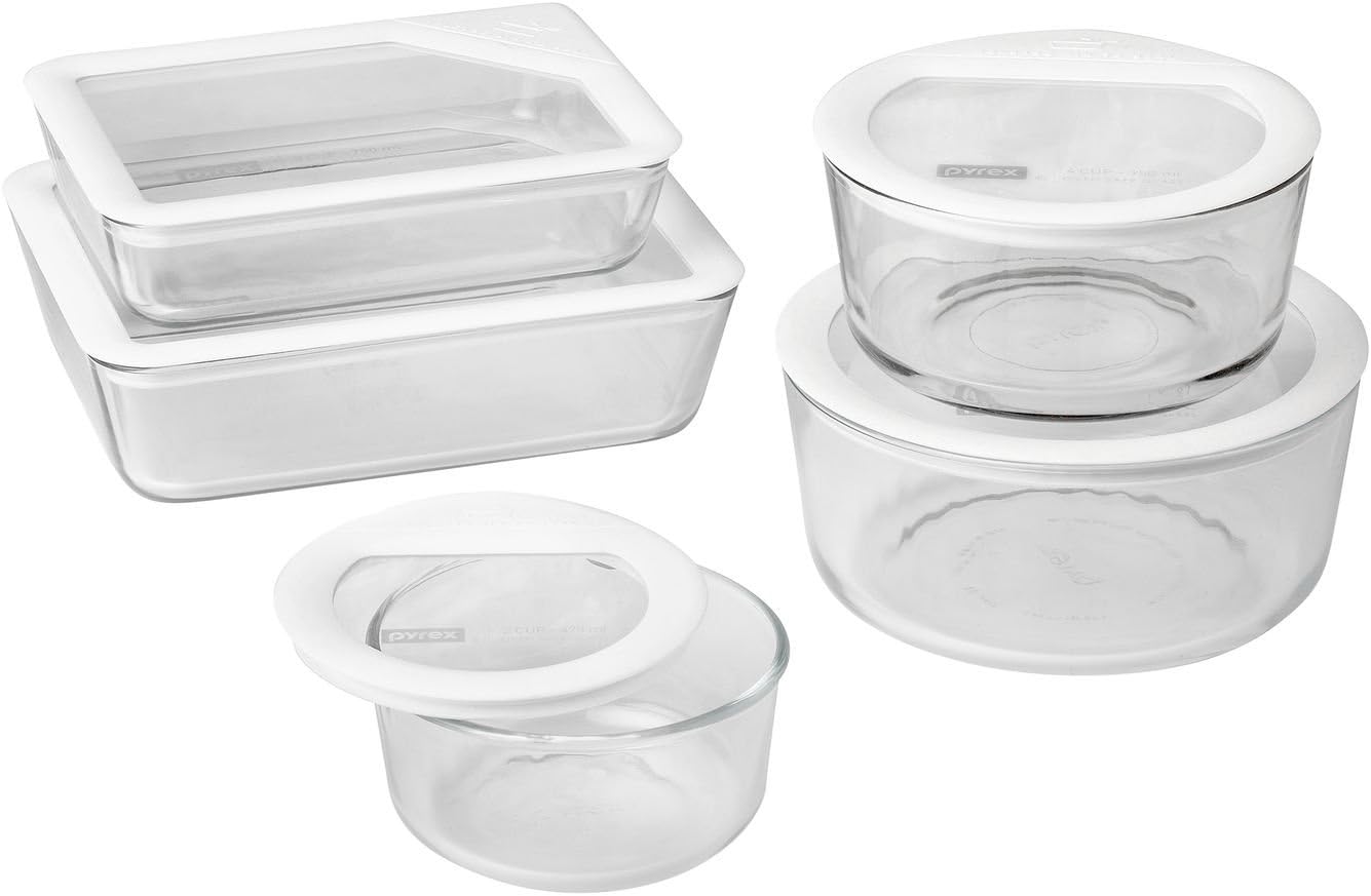Pyrex Ultimate Glass Food Storage Set – 10-Piece