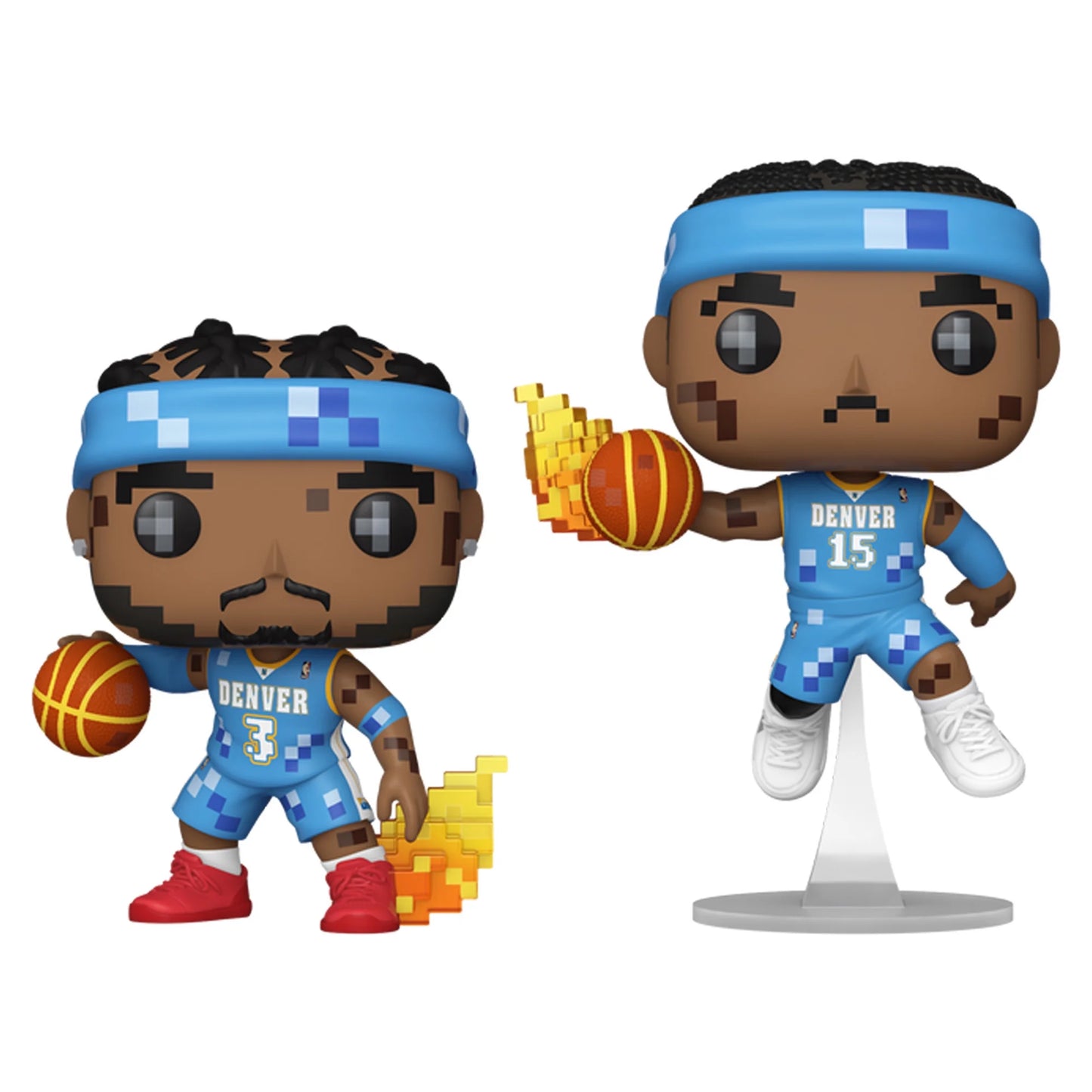 Allen Iverson and Carmelo Anthony Denver Nuggets NBA Jam Funko Pop! Vinyl Figure Two-Pack