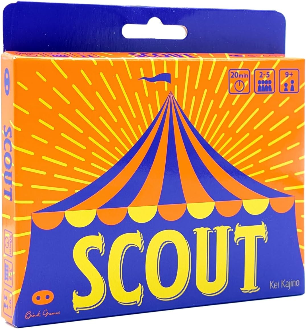 Scout Tuckbox Version- Easy-to-Learn Japanese Strategy Card Game | Game of The Year Nominee | Ages 9+