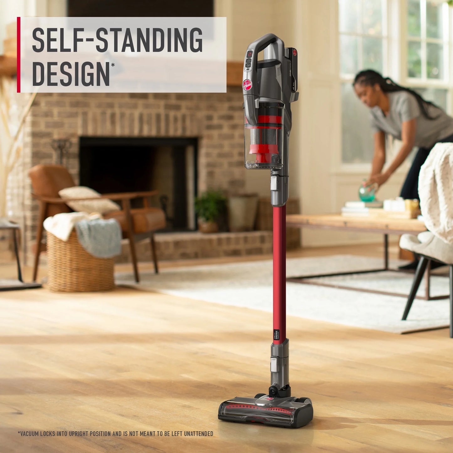 Hoover ONEPWR, Cordless Stick Vacuum Cleaner, Emerge Essentials, Carpet, Hard Floor, Upholstery, Pet Hair Tangle Guard, Removable Hand Vacuum, 45 Min. Run Time, For Home Use, BH53610V