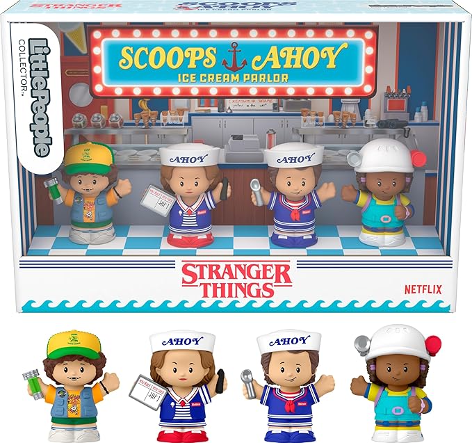 Scoops Troop Special Edition Figure Set for Adults & Fans in a Display Gift Package
