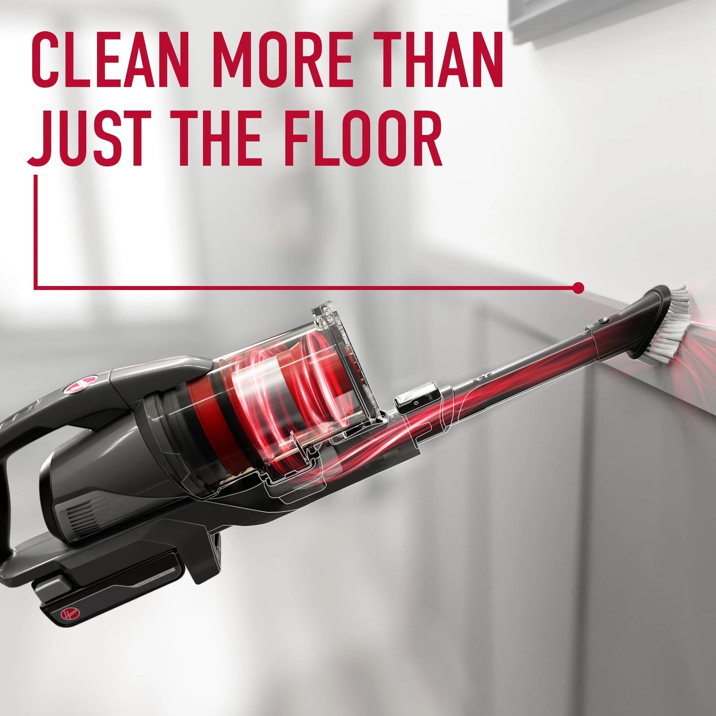 Hoover ONEPWR, Cordless Stick Vacuum Cleaner, Emerge Essentials, Carpet, Hard Floor, Upholstery, Pet Hair Tangle Guard, Removable Hand Vacuum, 45 Min. Run Time, For Home Use, BH53610V