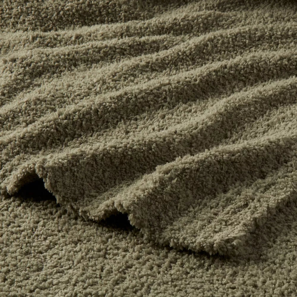 Chenille Bed Blanket - Threshold Restful Green