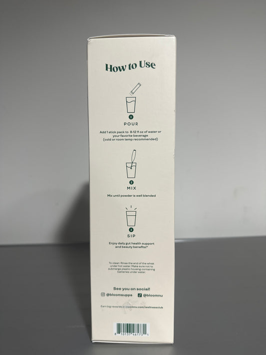 Bloom Nutrition Colostrum Starter Kit β 3-in-1 Formula (8 Stick Packs)