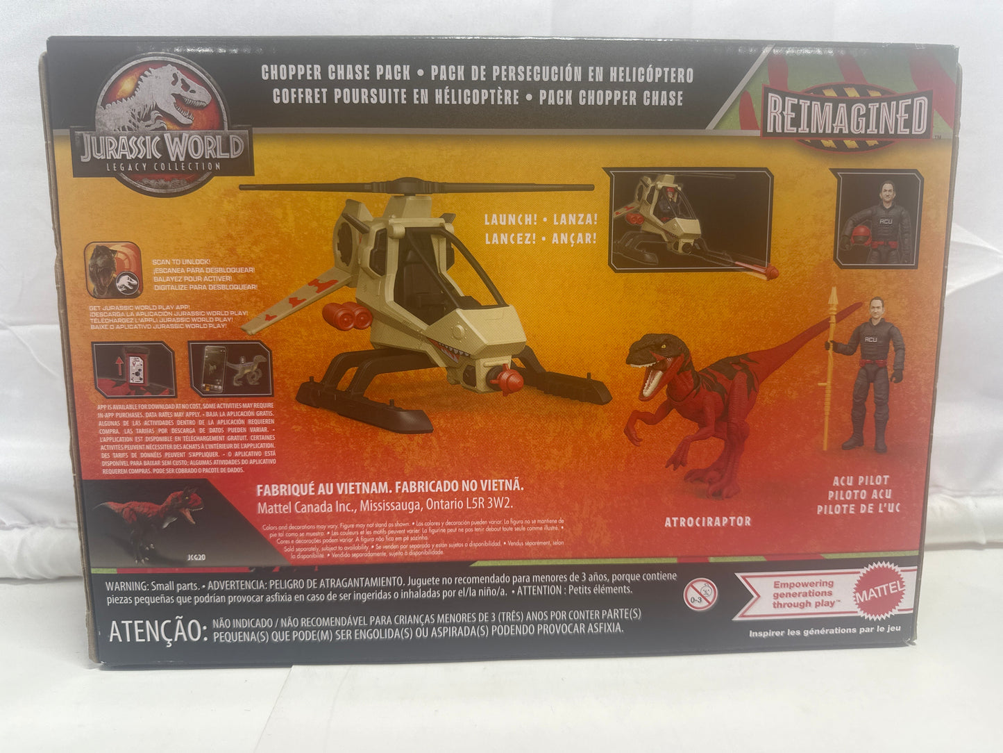 Jurassic World Legacy Collection Reimagined Chopper Chase Pack