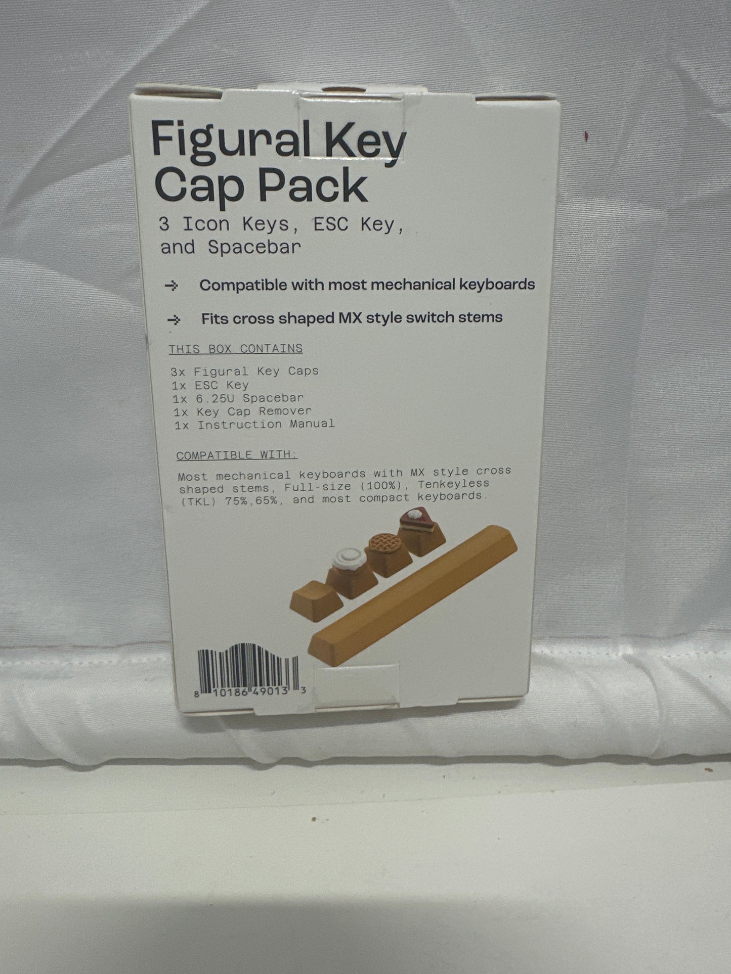 NORTH Dessert-Themed Figural Keycap Set – Mechanical Keyboard Keycaps