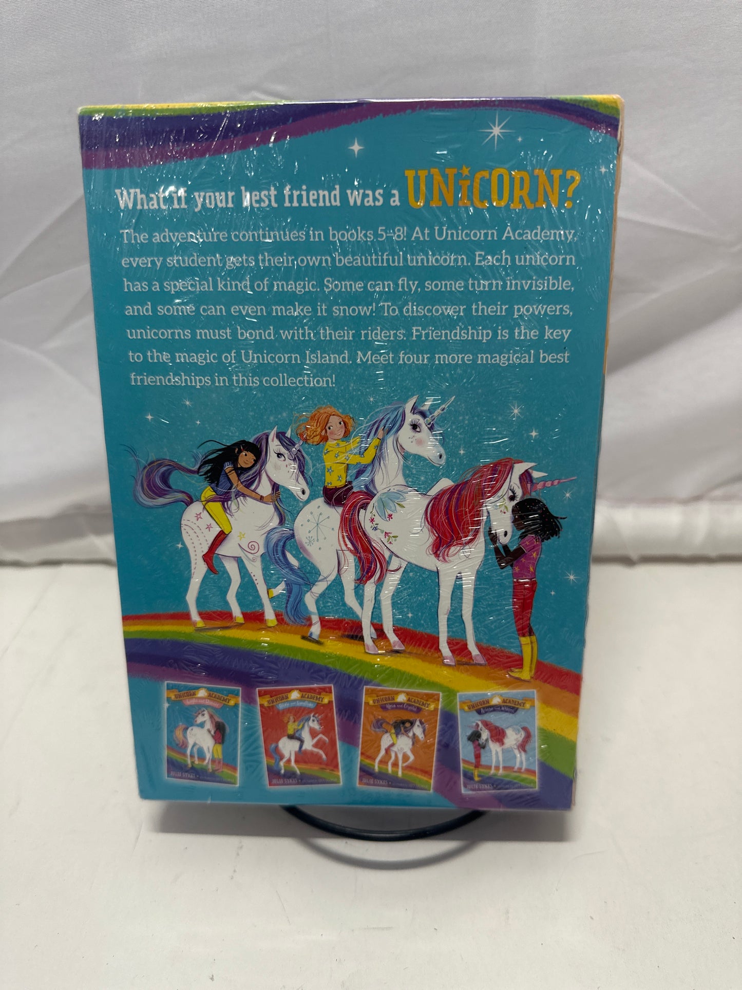 Unicorn Academy Magic of Friendship Books 5-8 Box Set Julie Sykes Paperback