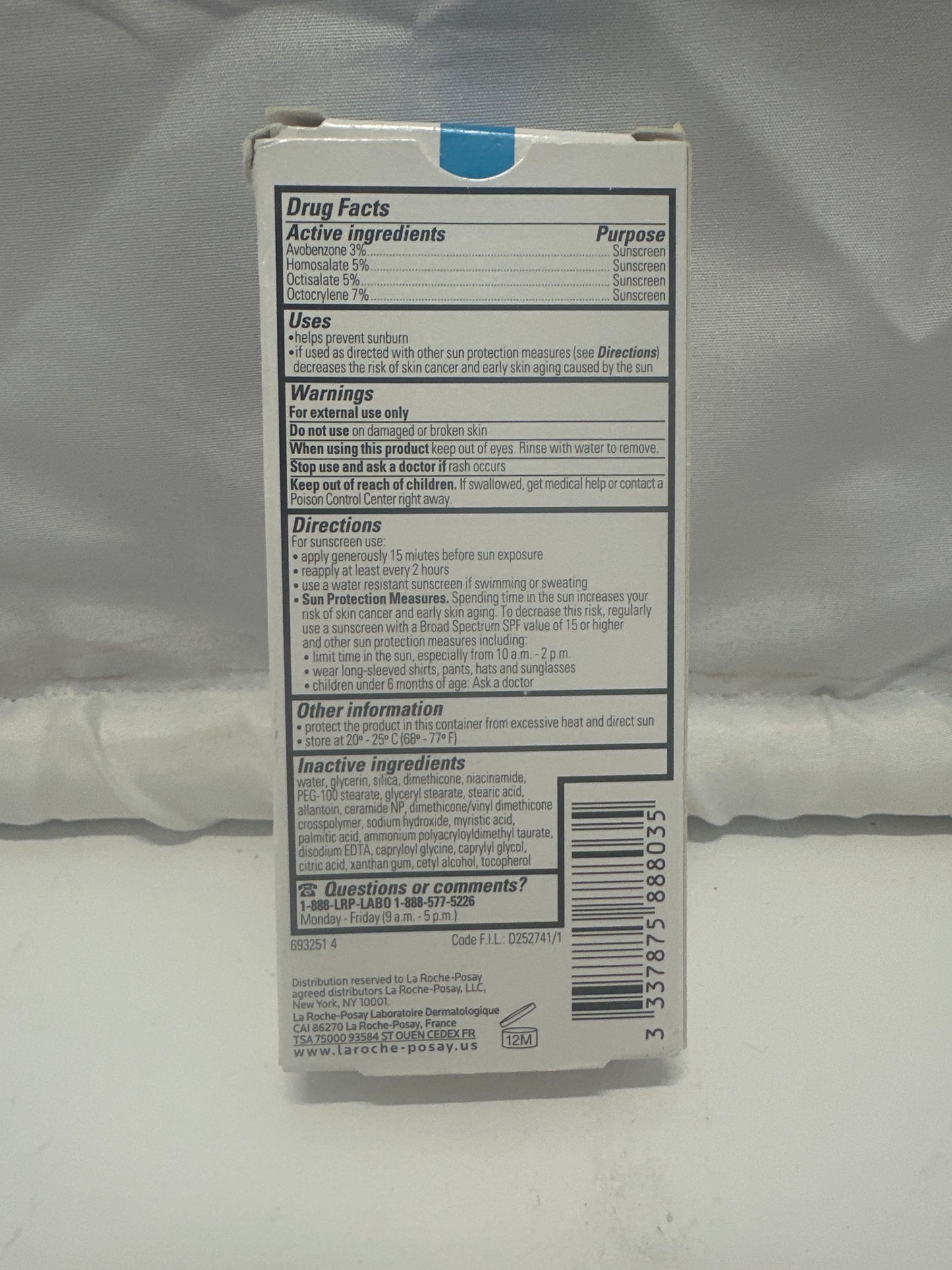 La Roche-Posay Toleriane Double Repair Face Moisturizer UV SPF 30