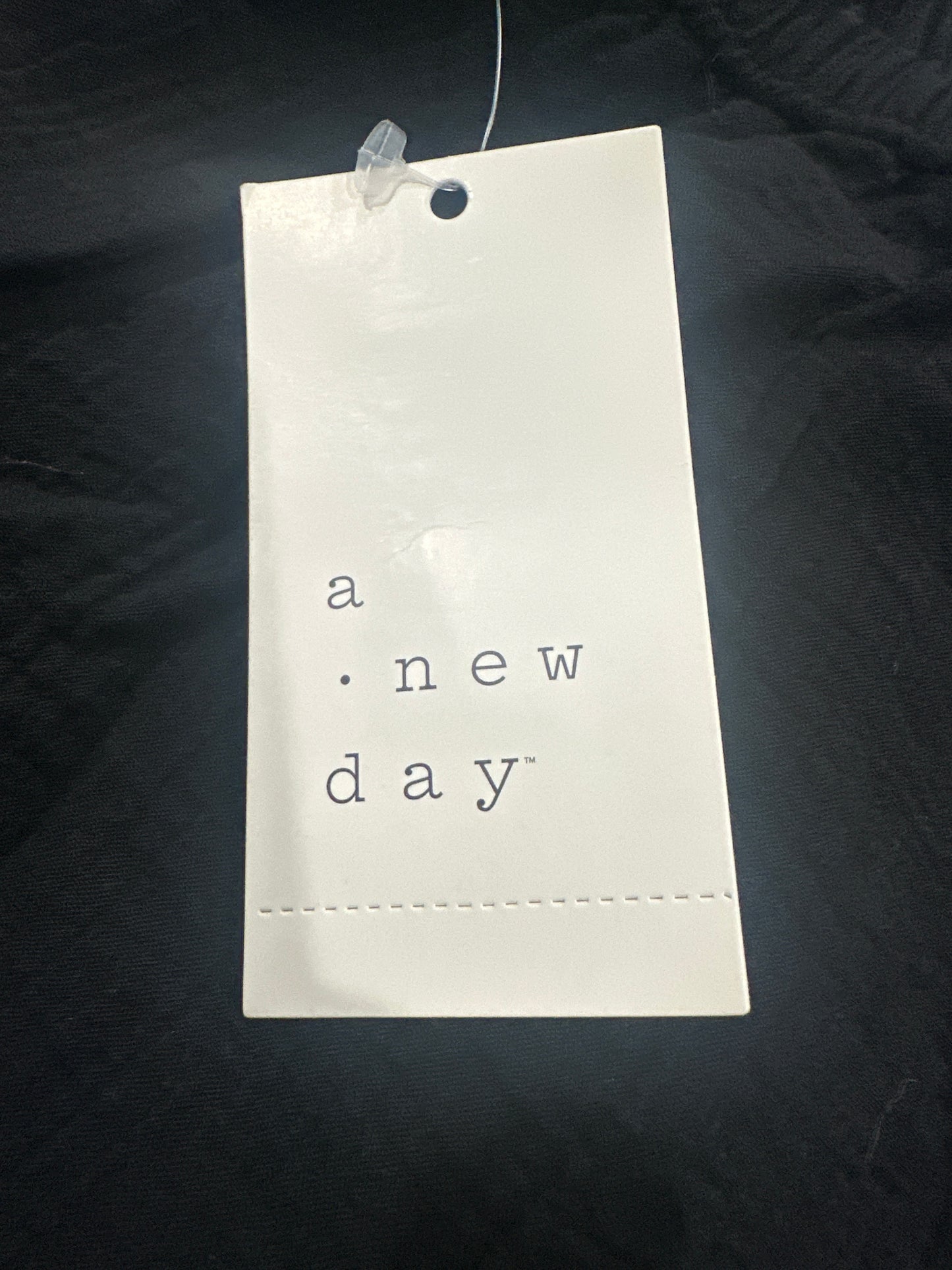 A New Day Women's Black Pull On Gauze Casual Shorts