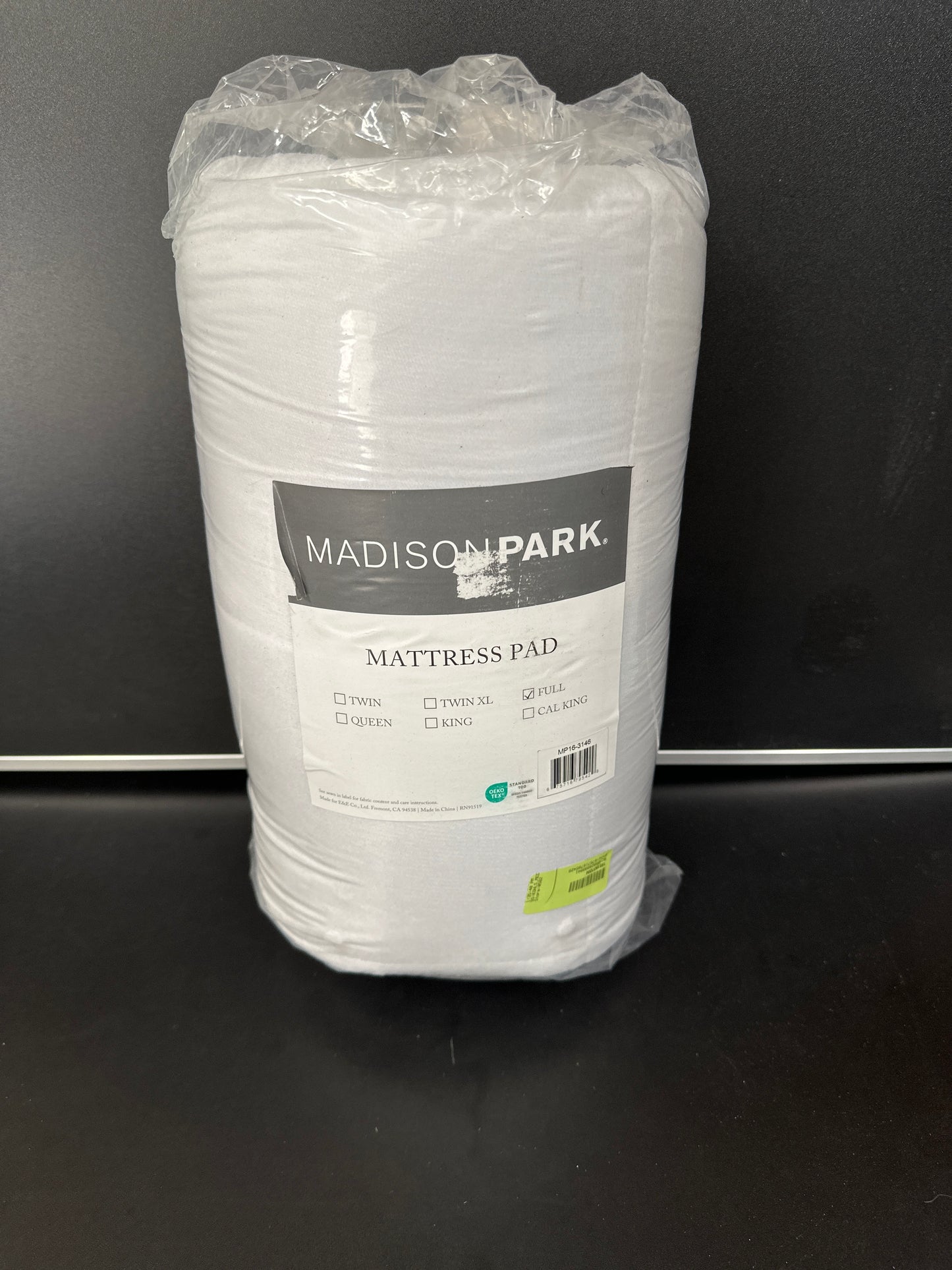 Madison Park Waterproof Mattress Pad-Full