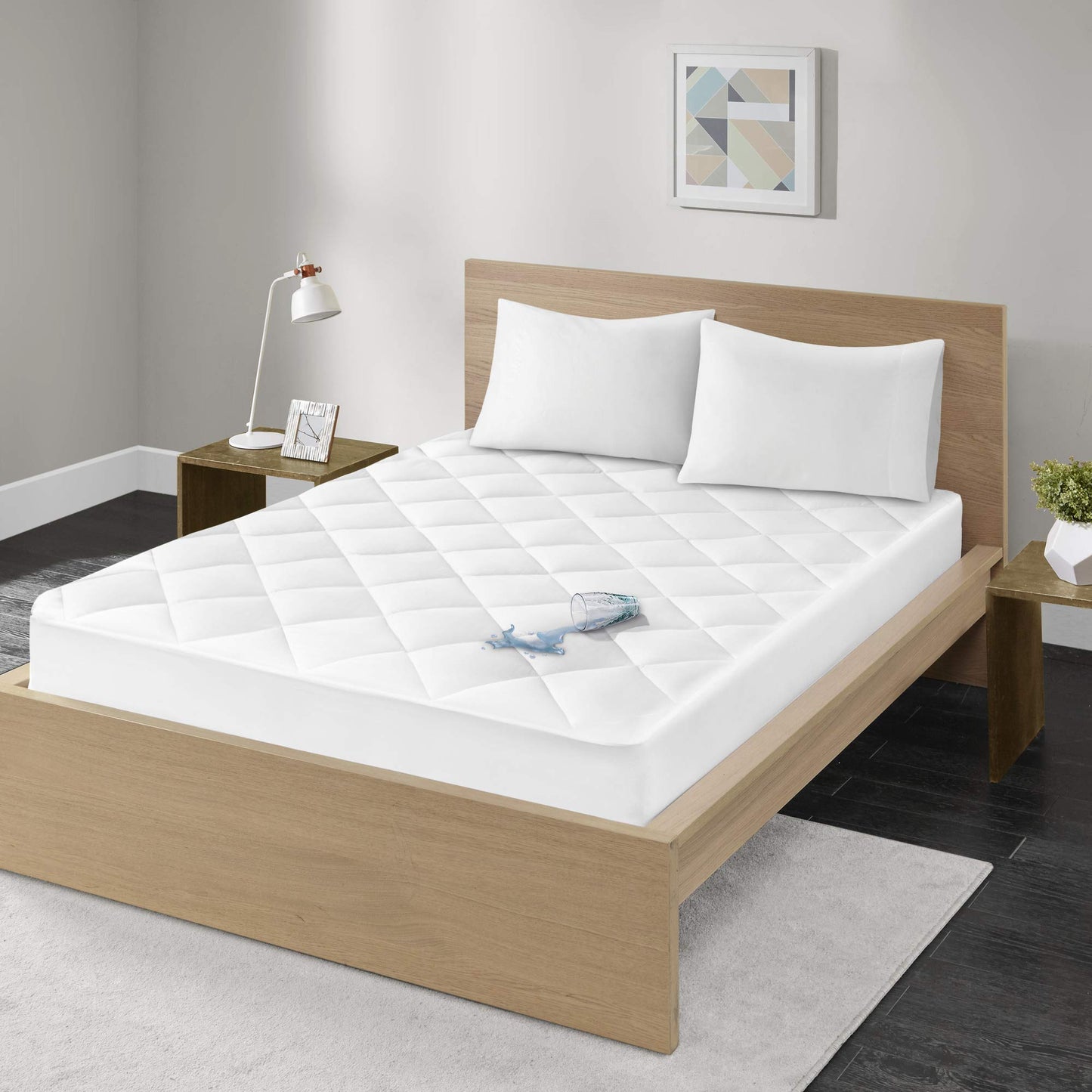Madison Park Waterproof Mattress Pad-Full