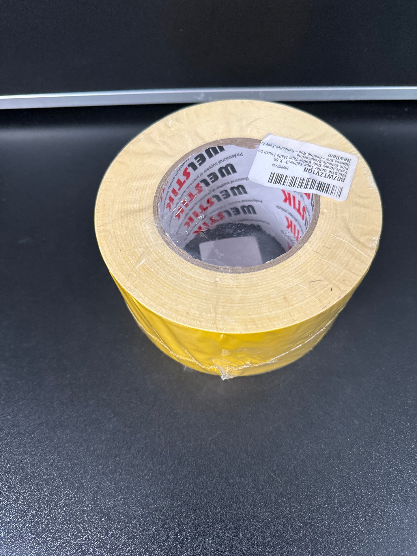 Welstik Gaffer Tape - Yellow Gaffers Tape - 3 inch x 60 Yards