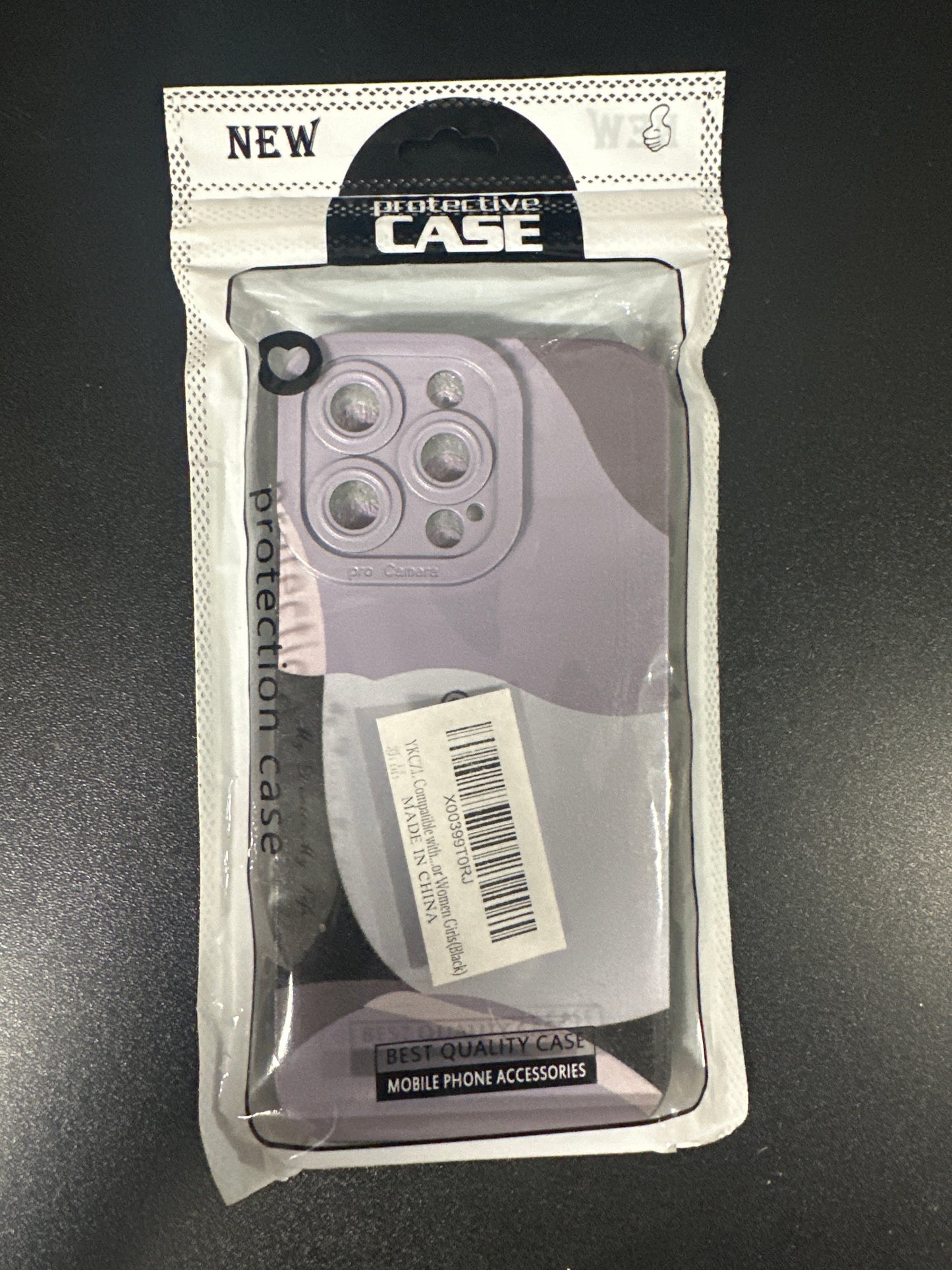 YKCZL Compatible with iPhone 11 Pro Max Case, Cute Painted Art Heart Pattern Full Camera Lens Protective Slim Soft Shockproof Phone Case for Women Girls-Purple