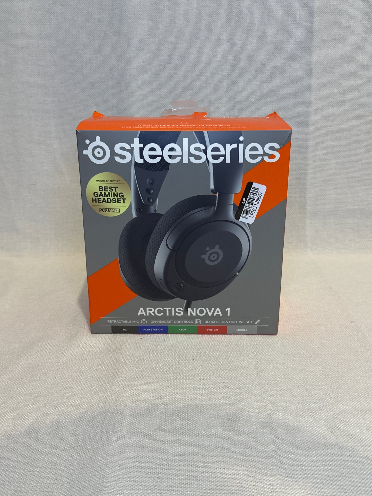 SteelSeries Arctis Nova 1 Multi-System Gaming Headset Hi-Fi Drivers Spatial Audio Comfort Design Durable Ultra