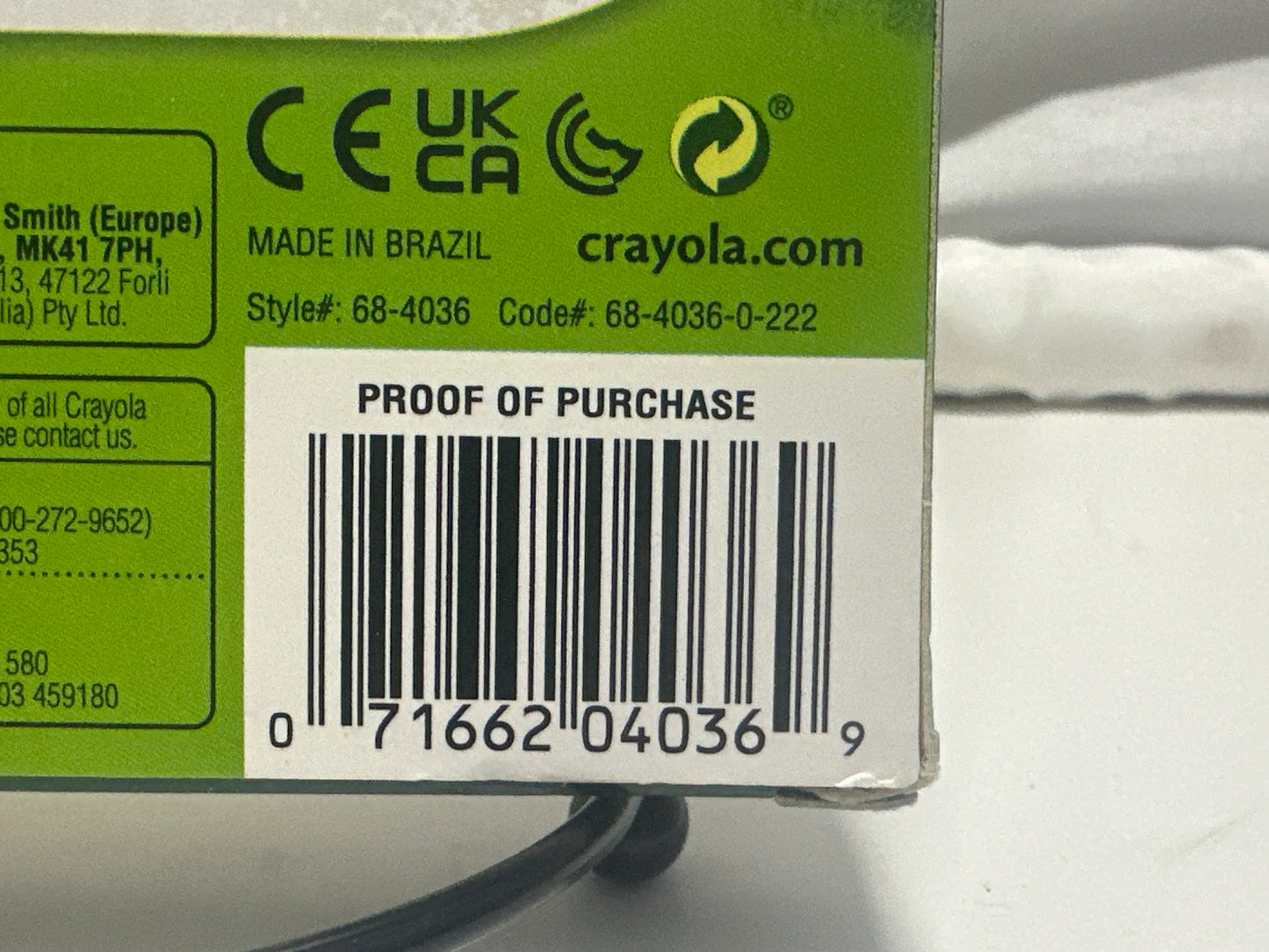 Crayola 36 Count Colored Pencils Pre-Sharpened Nontoxic Multicolor