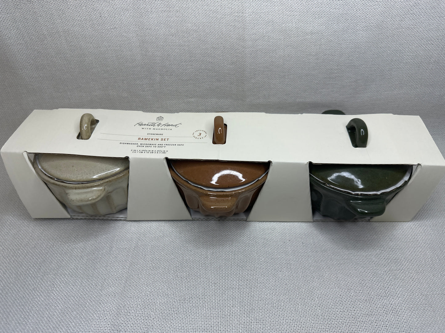3 Round Ramekins set - Hearth & Hand™ with Magnolia