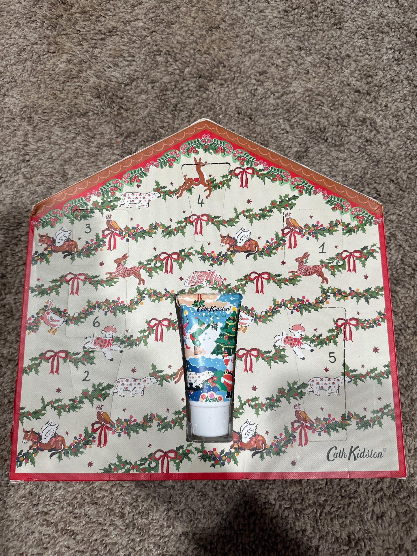 CATH KIDSTON NEW 7pc Hand & Body Beauty Advent Calendar 7 Sleeps 'Til CHRISTMAS