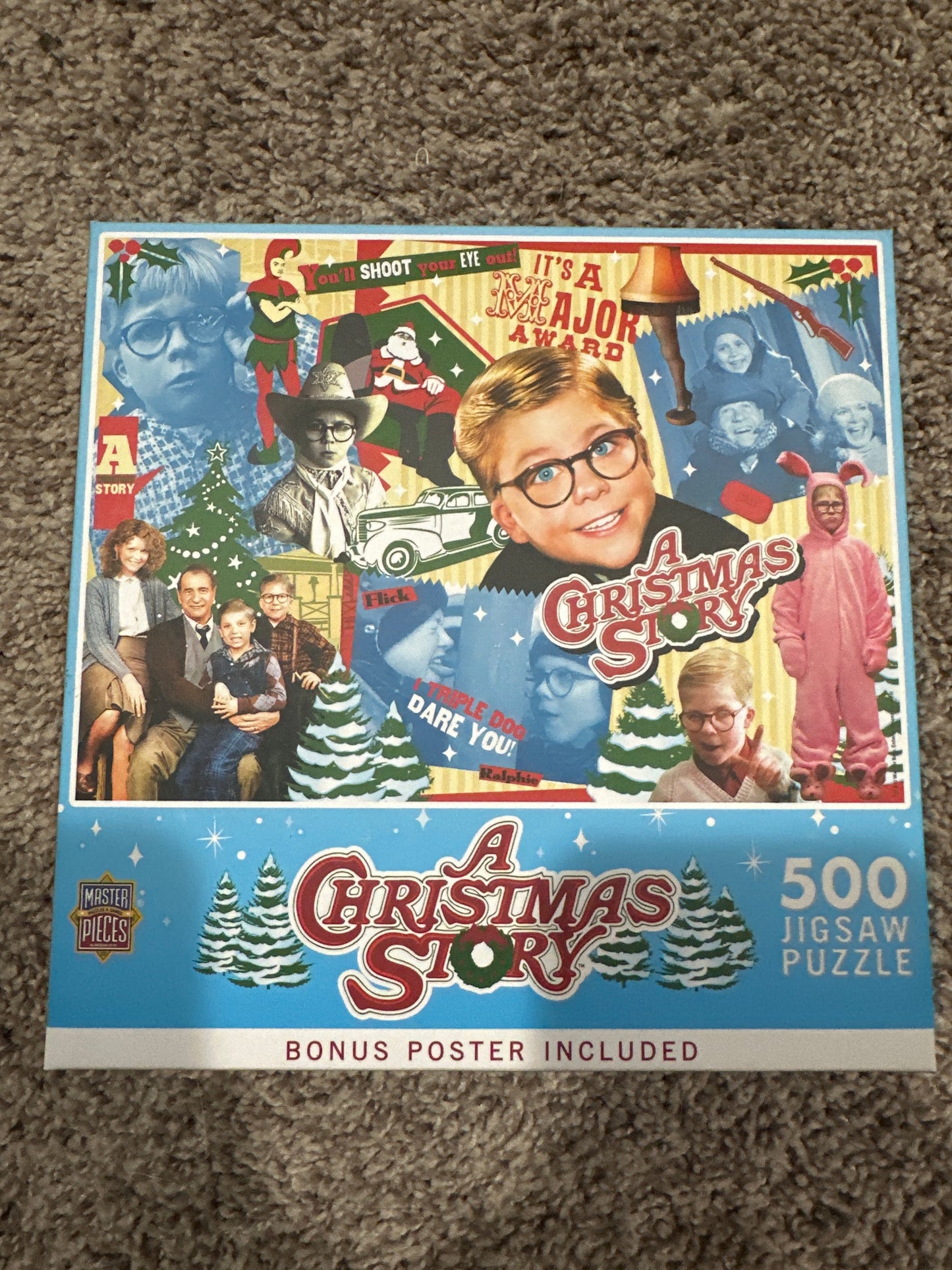 MasterPieces 500 Piece Jigsaw Puzzle for Adults - Christmas Story - 15"x21"