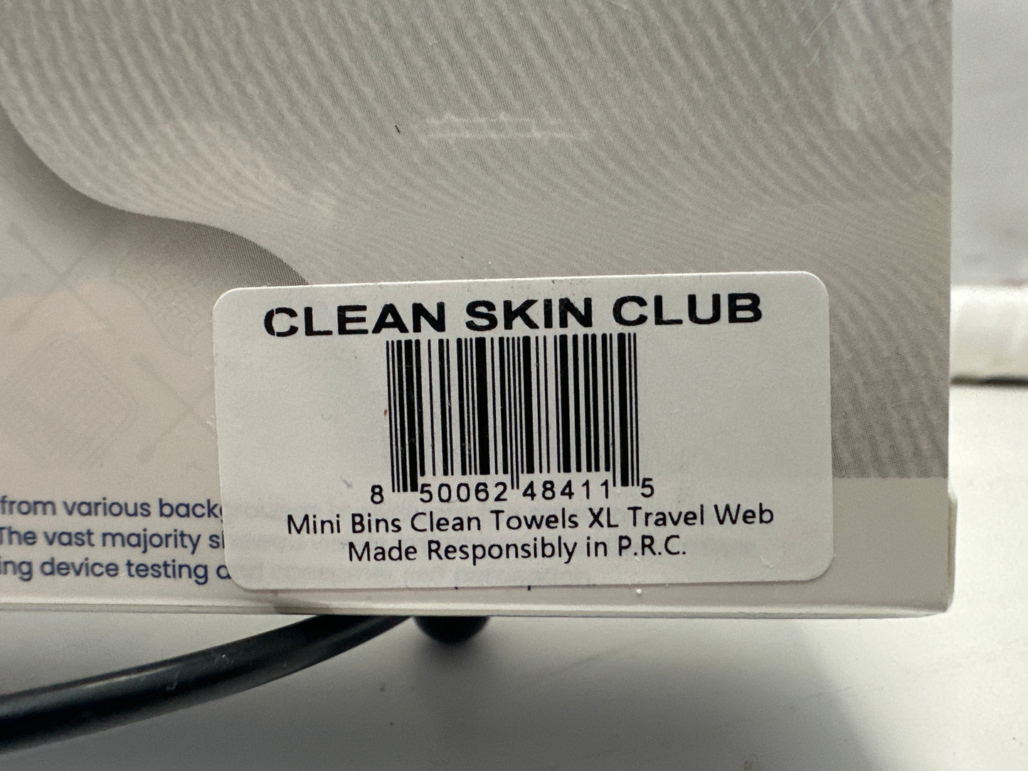 Clean Skin Club Clean Towels Original XL Face Towels 10 Count