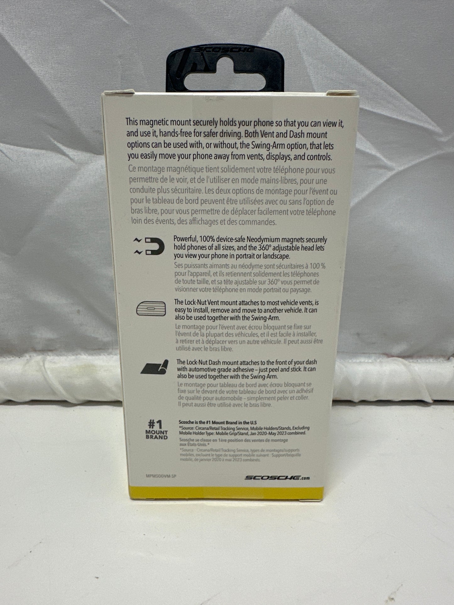 Scosche MagicMount Pro MS 4-in-1 Magnetic Phone Mount