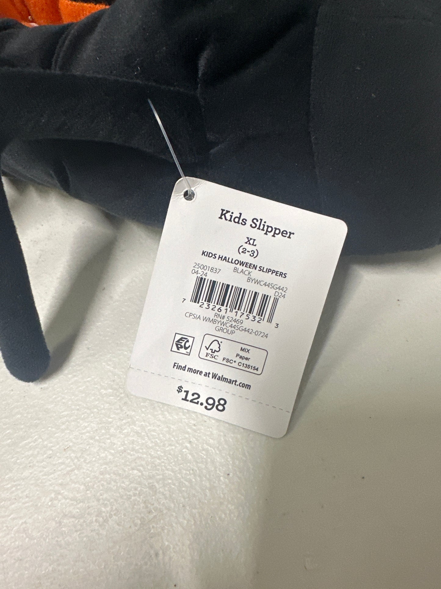 spider slippers XL 2-3