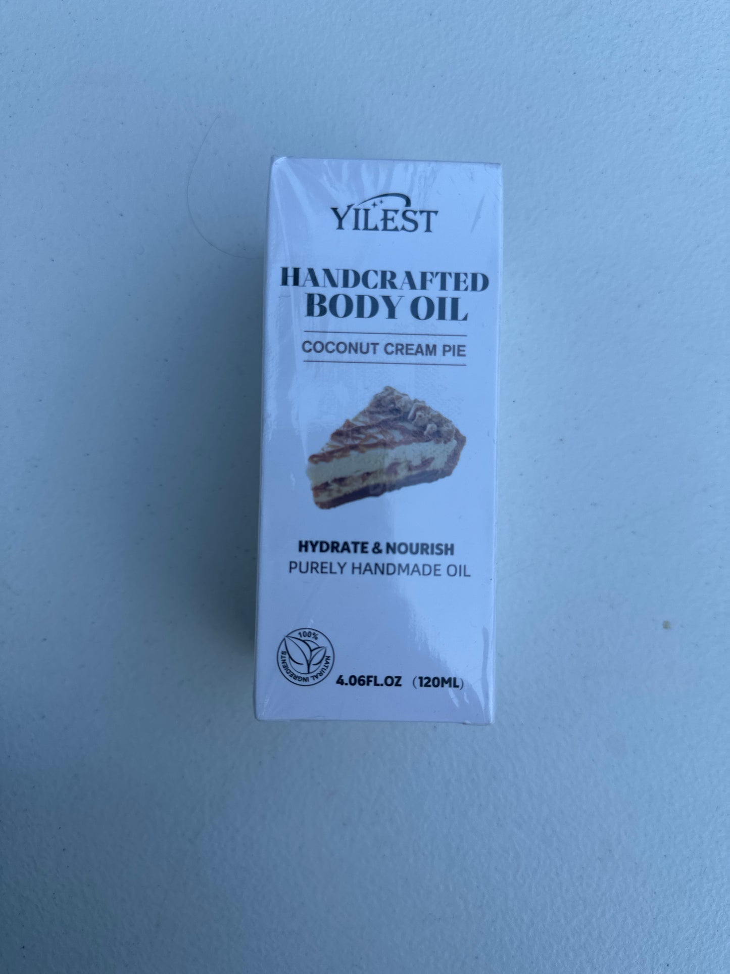 Handcrafted Coconut Cream Pie Body Oil – Deeply Nourishing, Vegan & Natural, for All Skin Types (4 FL.OZ)
