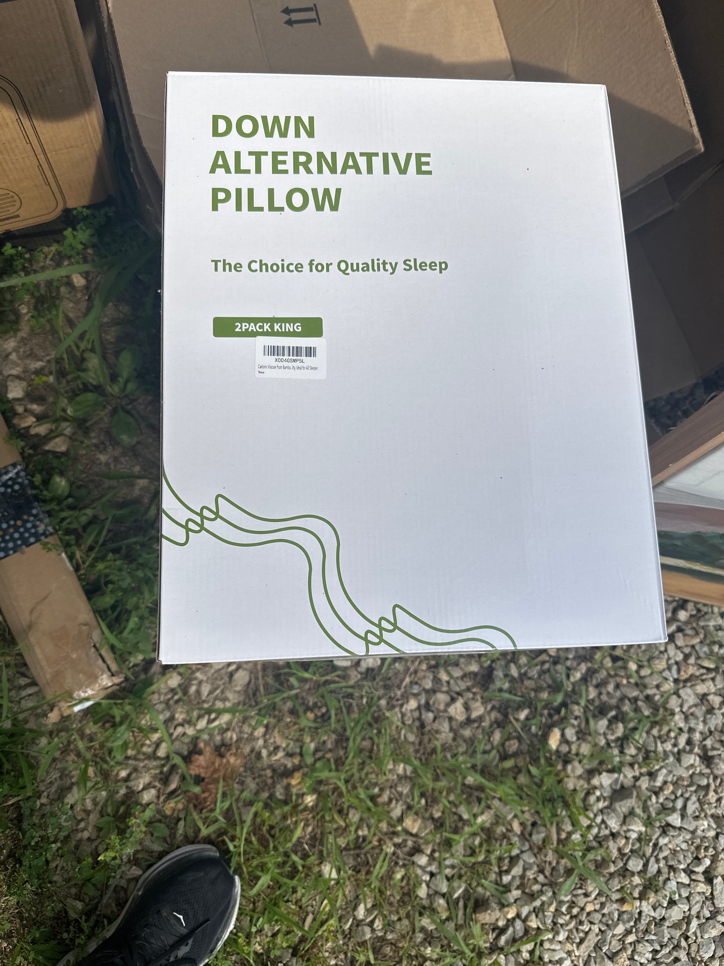 Down Alternative Pillows 2 Pack King