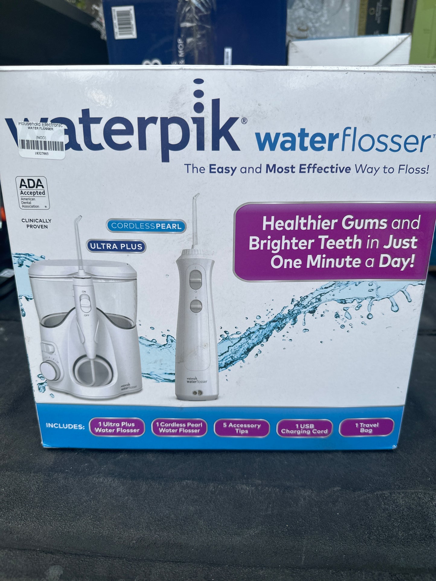 Waterpik Ultra Plus and Cordless Pearl Water Flosser Combo Pack