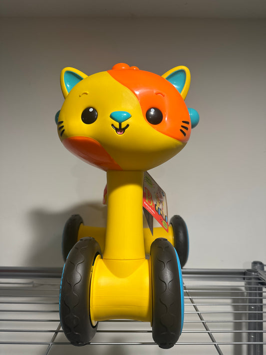 B. Toys Ride-On Toy β Riding Buddy Cat (Pedal Push)