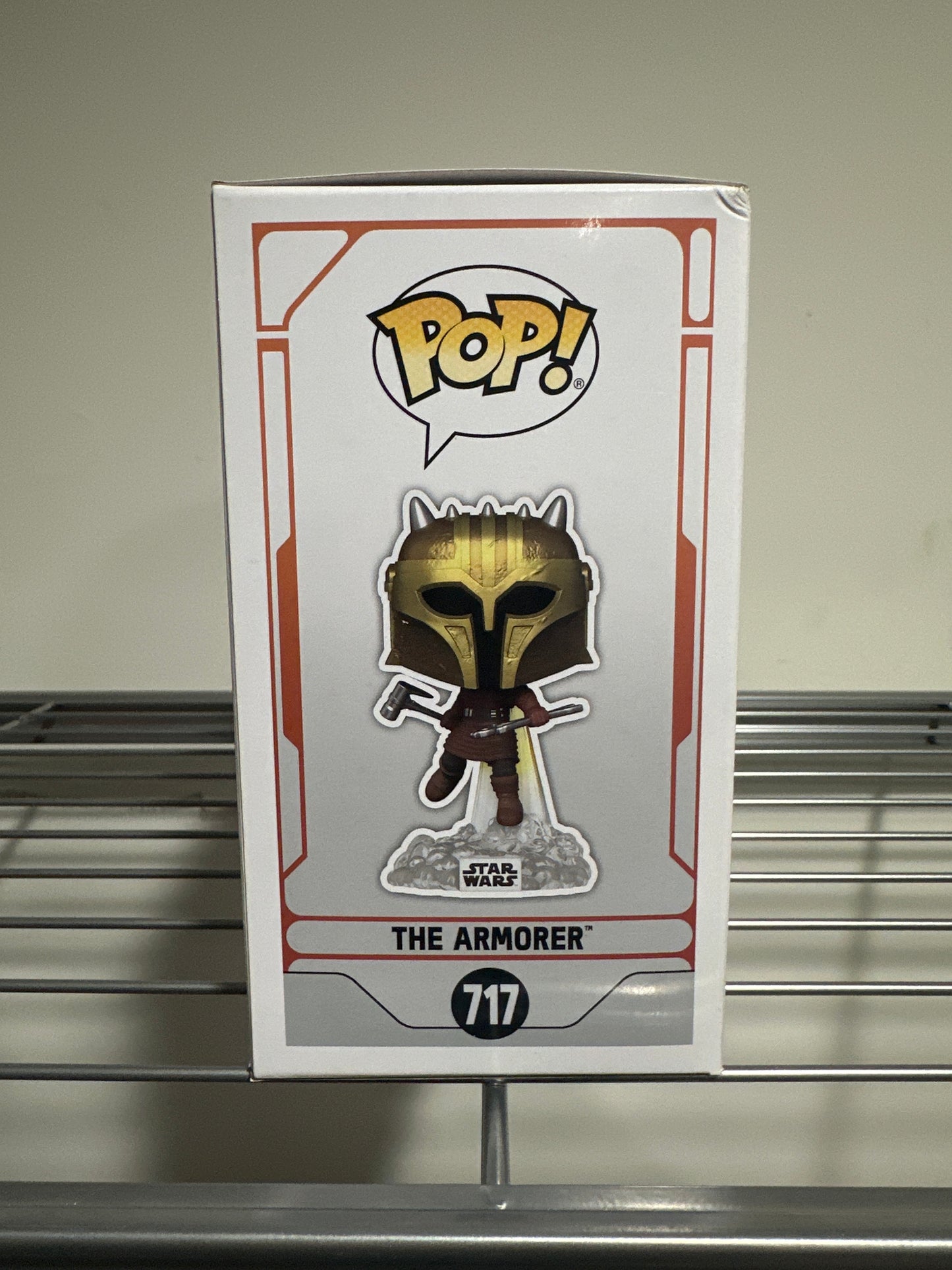 Funko POP! Star Wars: Mandalorian The Armorer with Jetpack
