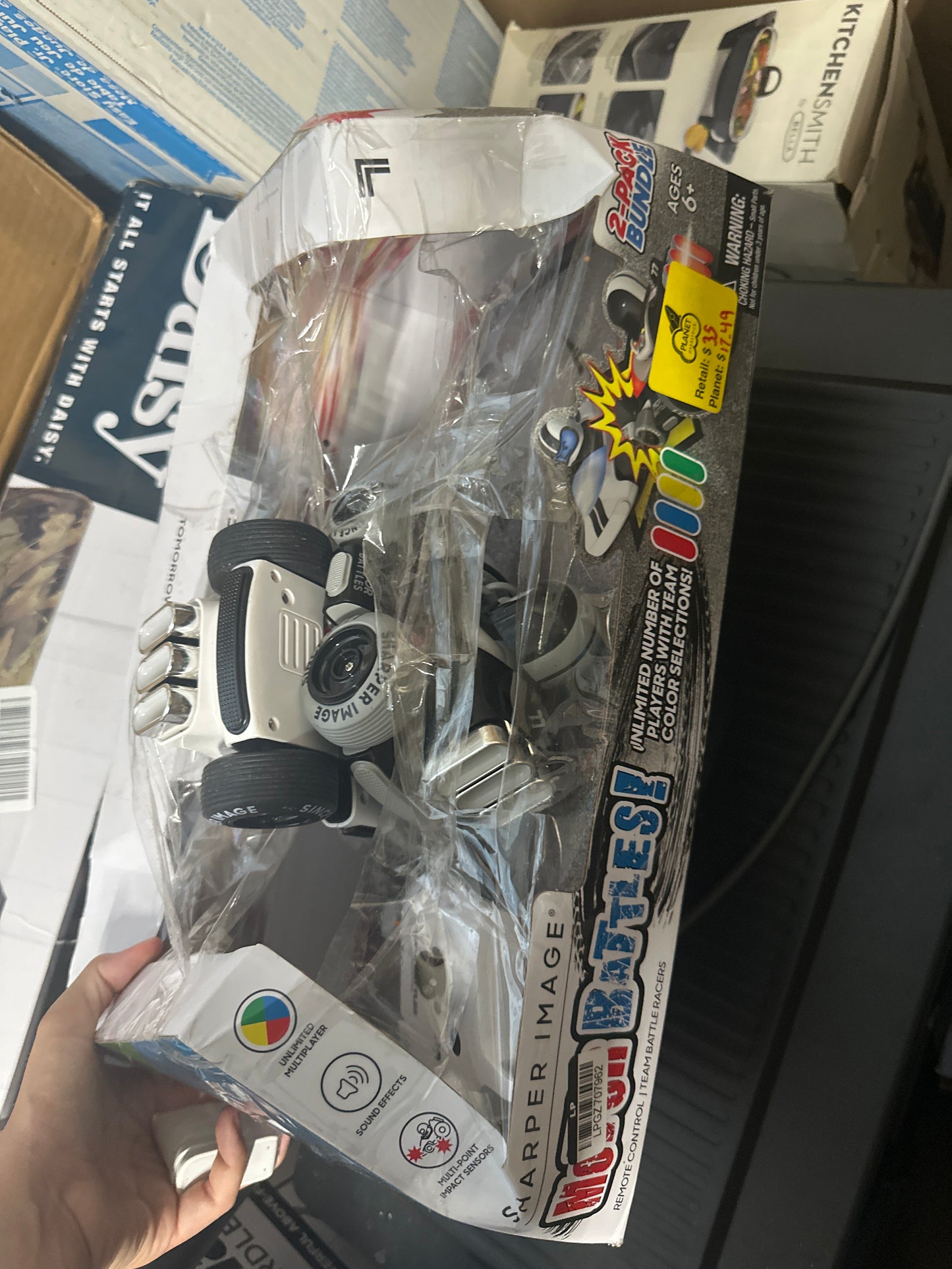 Sharper Image RC Motor Battles Team Battle Racers