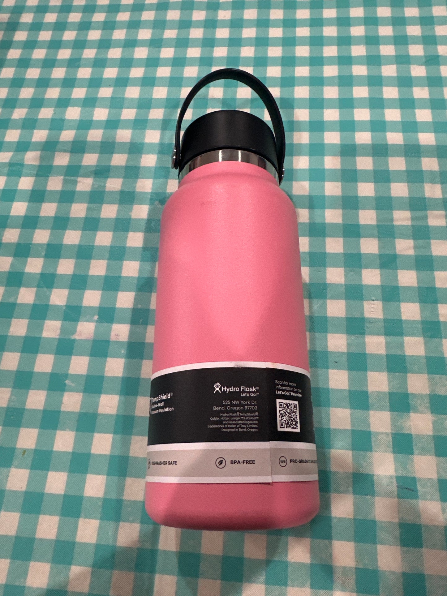 Hydro Flask 32oz Wide Mouth Bottle-Pink