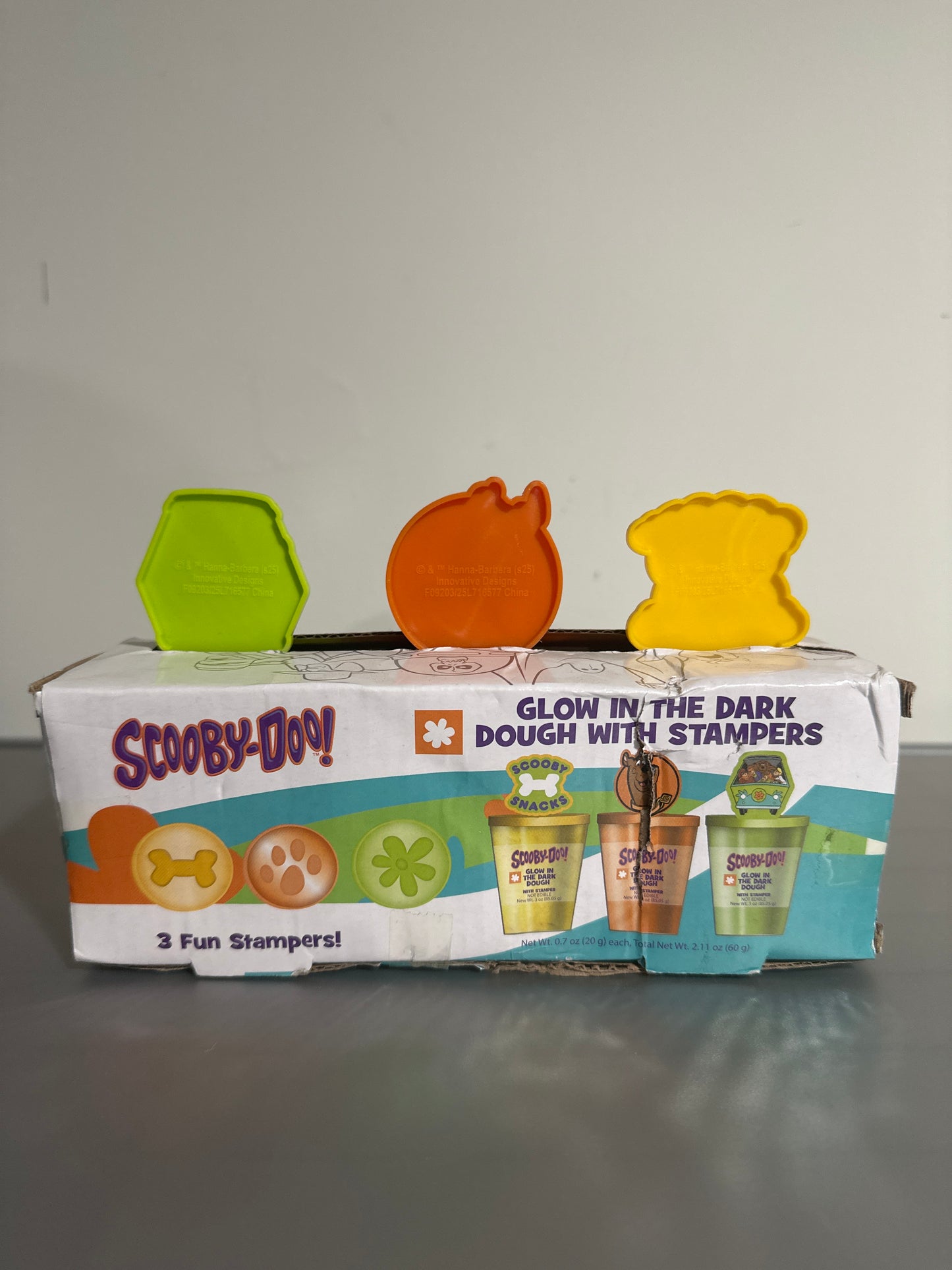 SCOOBY-DOO! Glow in the Dark Dough + Stampers – Halloween 2025 Edition
