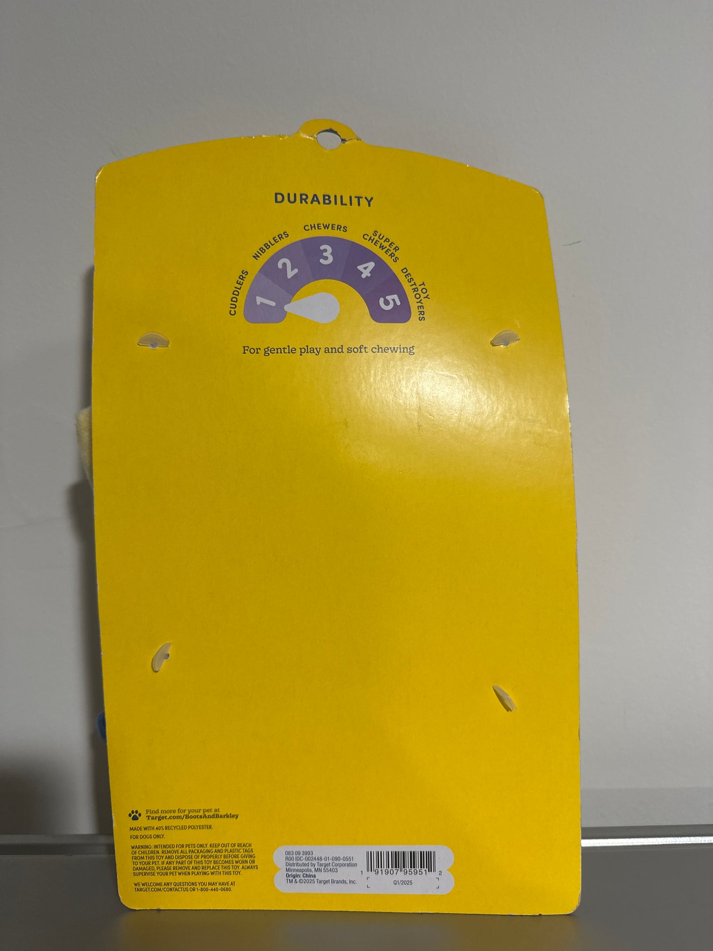 Boots & Barkley 2-Piece Fish & Oyster Clam Cuddle and Fetch Dog Toy Set