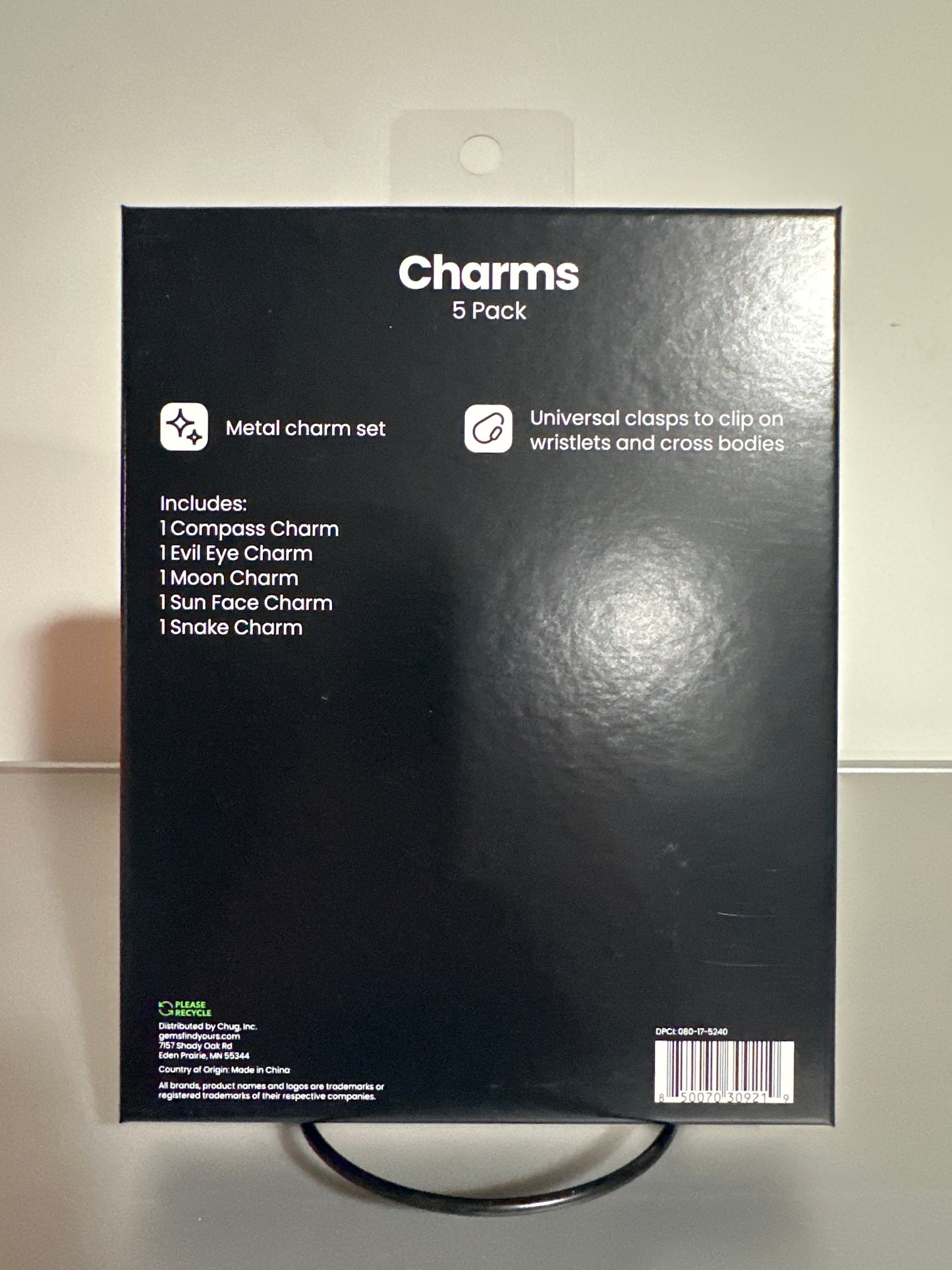 Hello Lux 5-Pack “Astrology” Phone Charms for Wristlets & Crossbodies