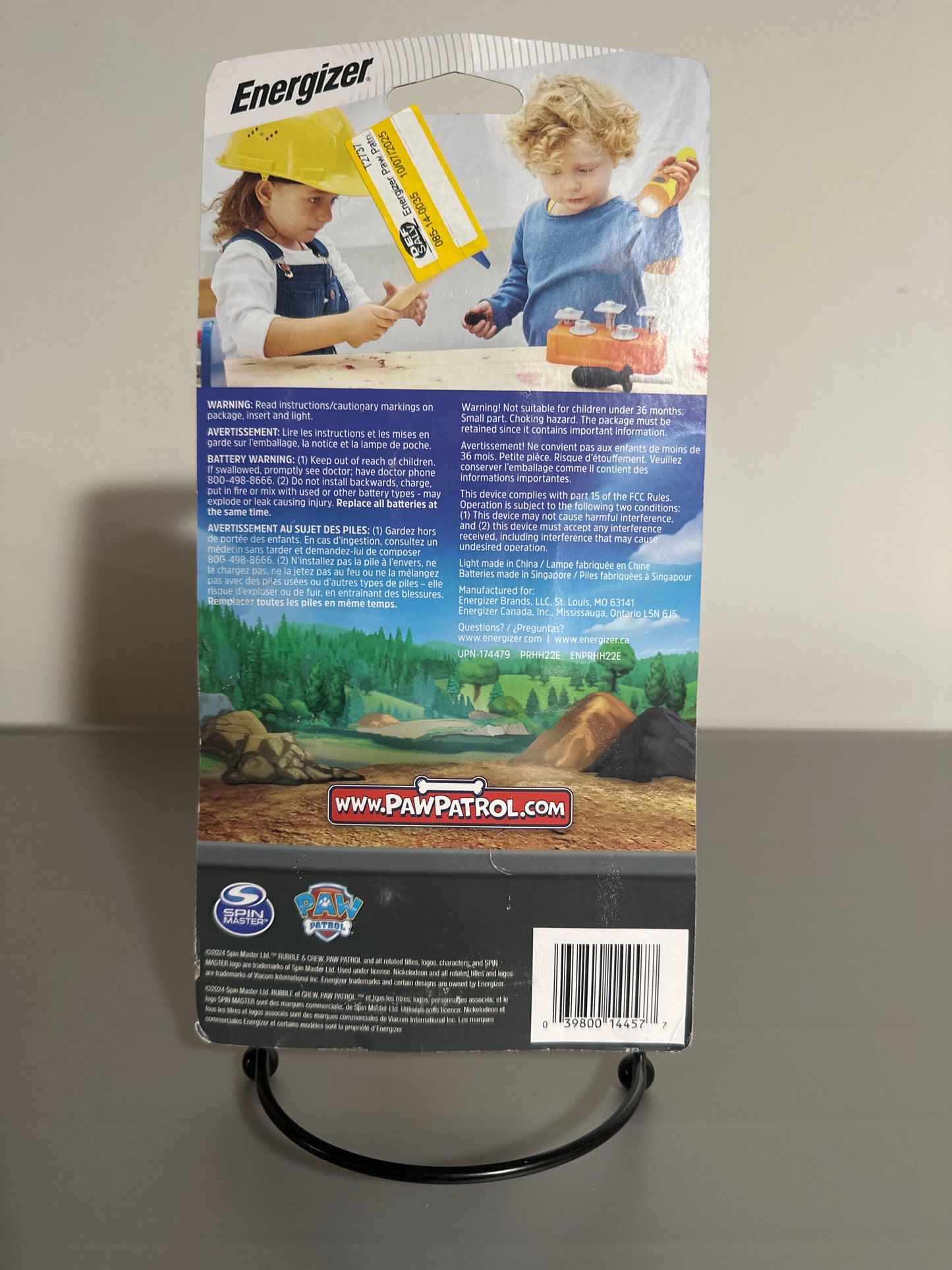 Energizer® PAW Patrol™ LED Flashlight with Batteries – Kids Light