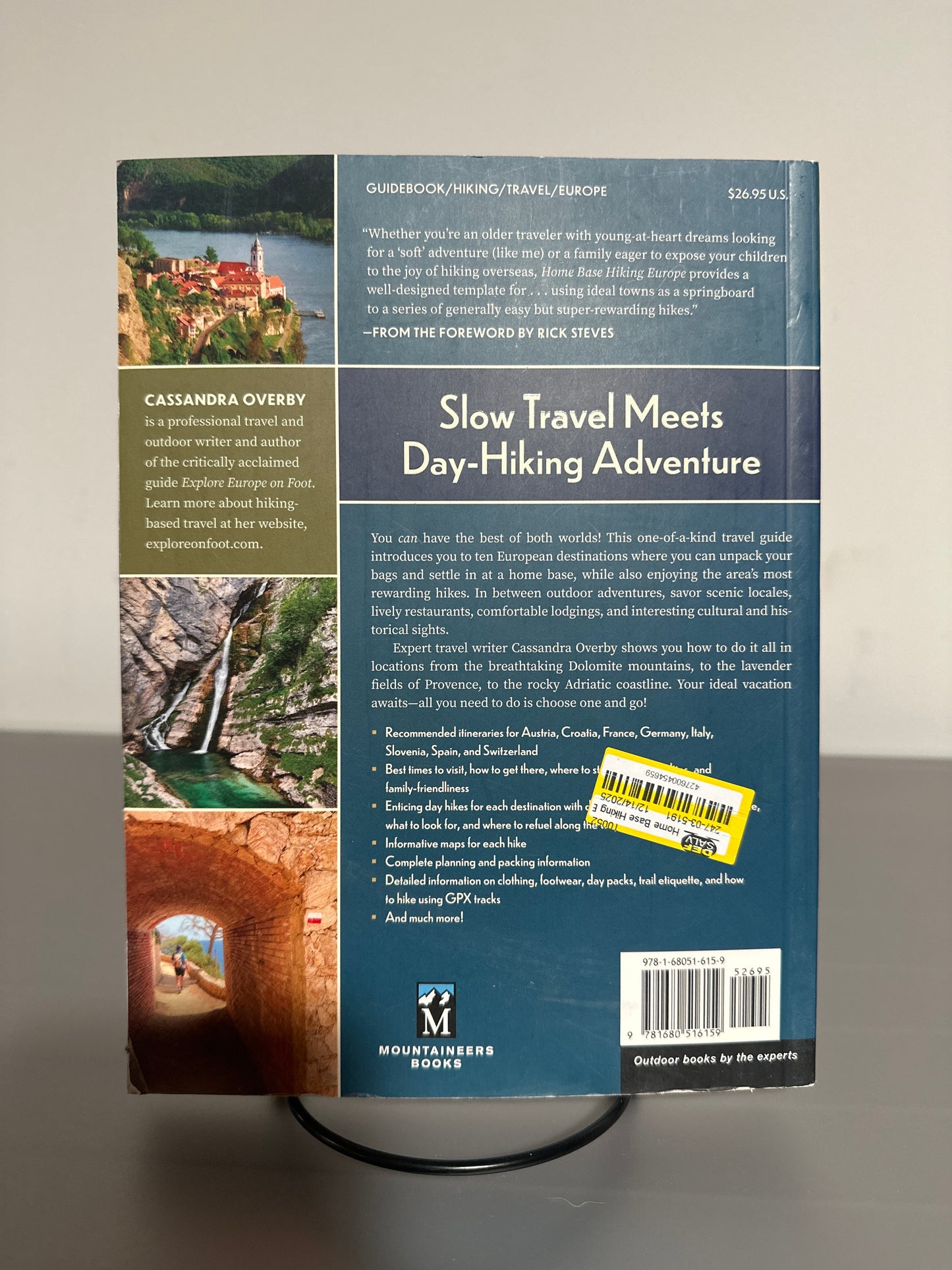 Home Base Hiking Europe: An Explore-on-Foot Guide to Unforgettable Destinations (Paperback)