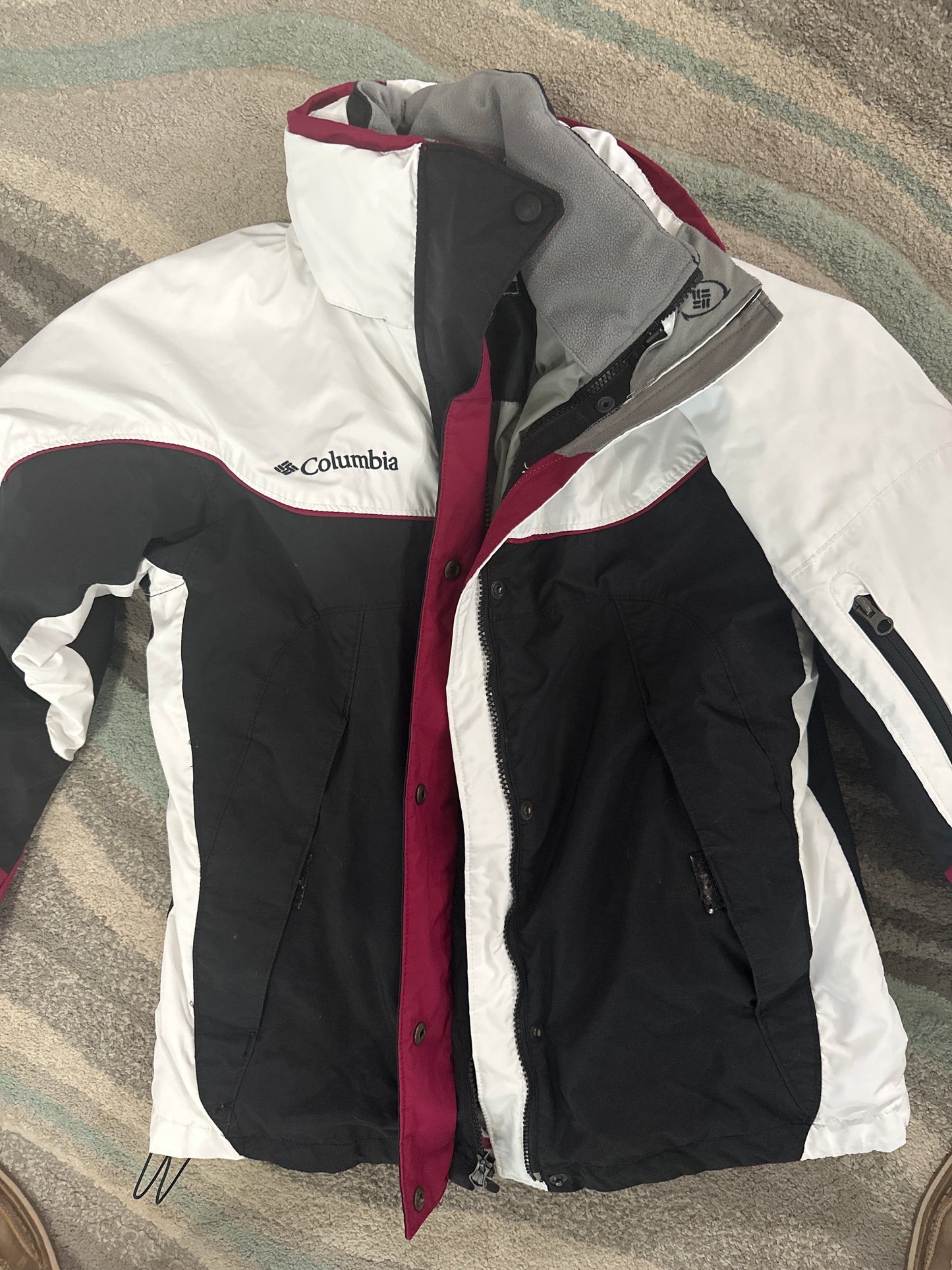 Columbia interchangeable Jacket size Small