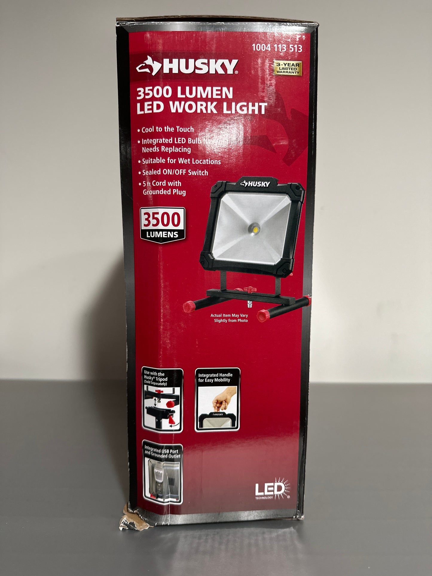 Husky 3500 Lumen LED Work Light