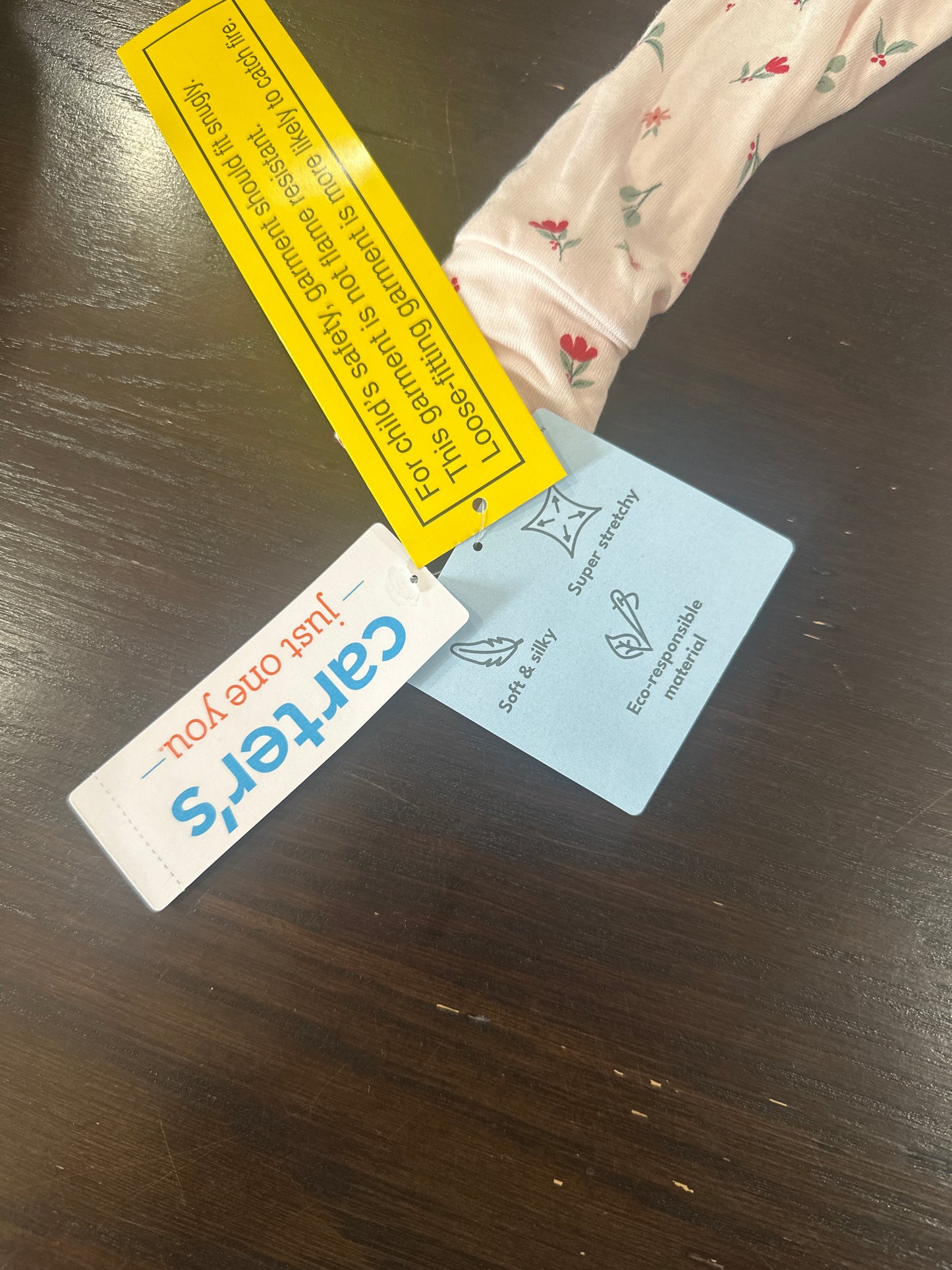 Carter’s Floral Long Sleeve Pajama Top & Pants Set