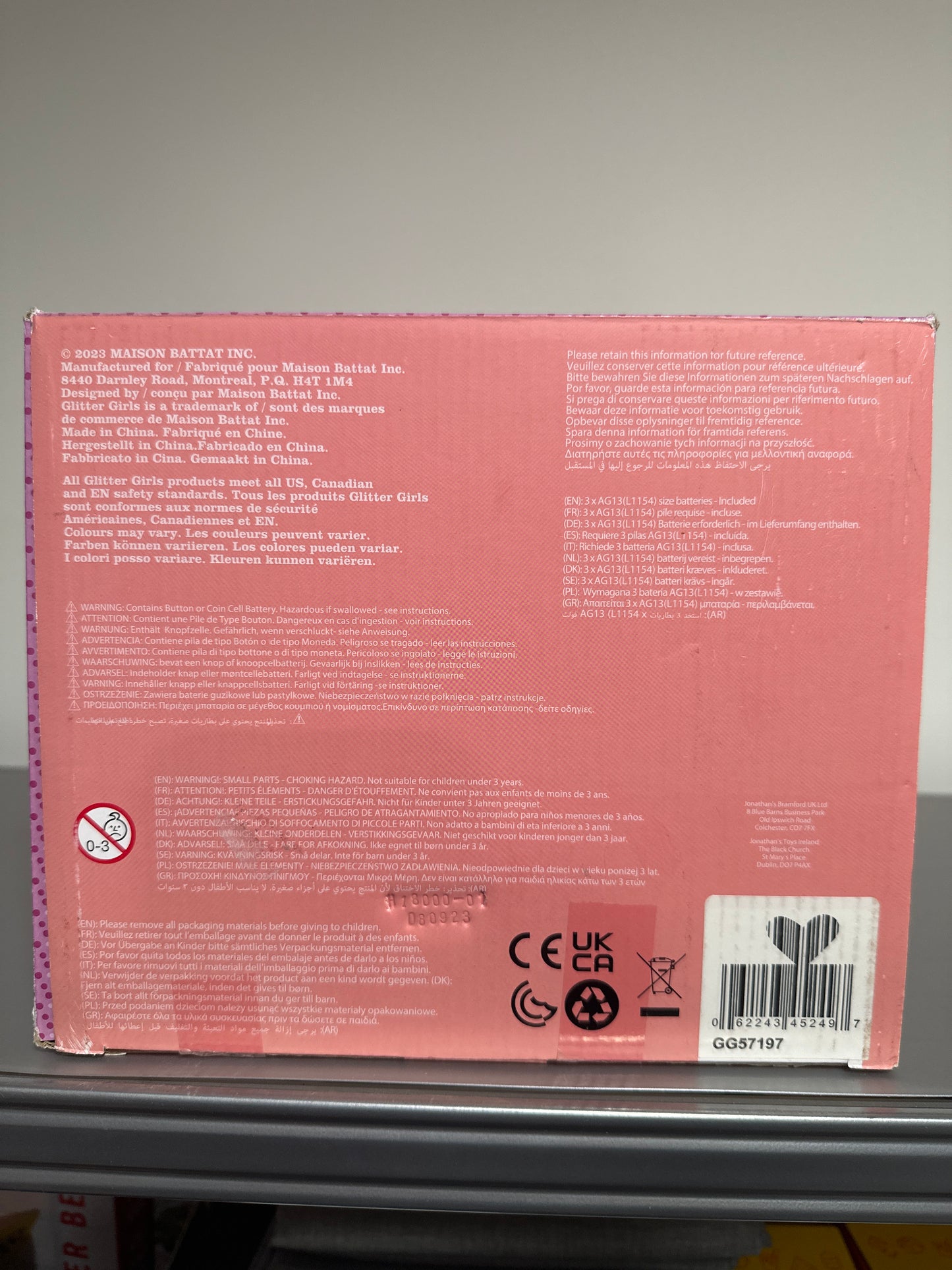 Glitter Girls GG Holiday Tree Playset for 14 Inch Dolls w/ Lights & Ornaments