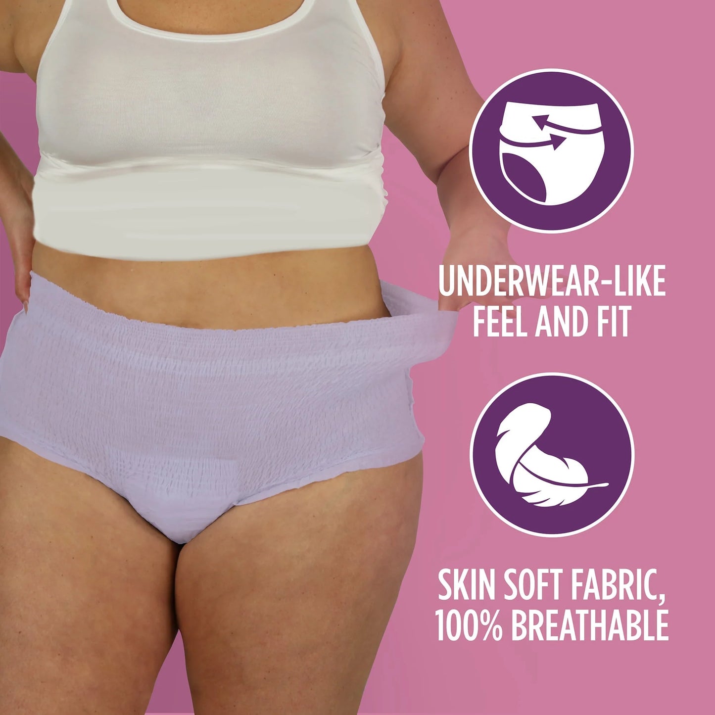 Assurance Women's Incontinence & Postpartum Underwear, L , Maximum Absorbency (19 Count)