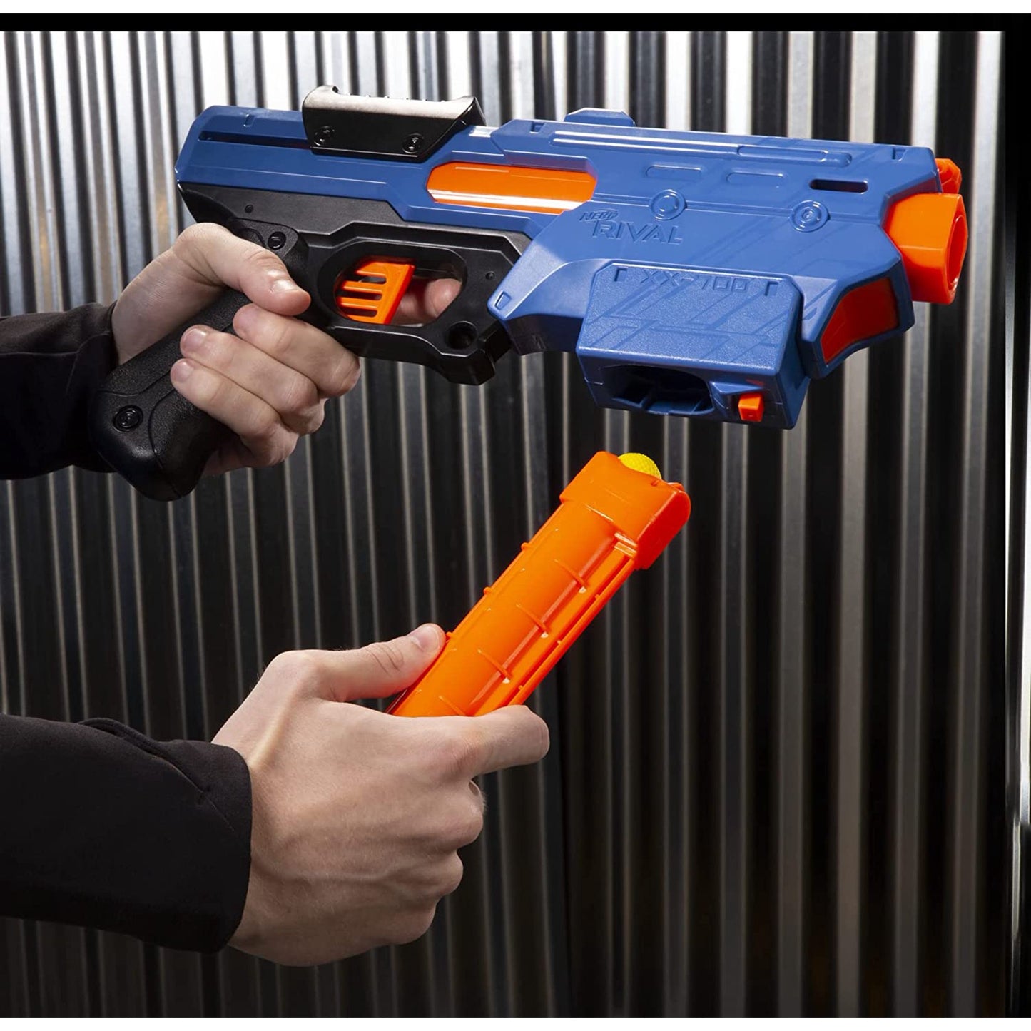 Nerf Rival Finisher XX-700 Toy Blaster with 7 Ball Dart Rounds