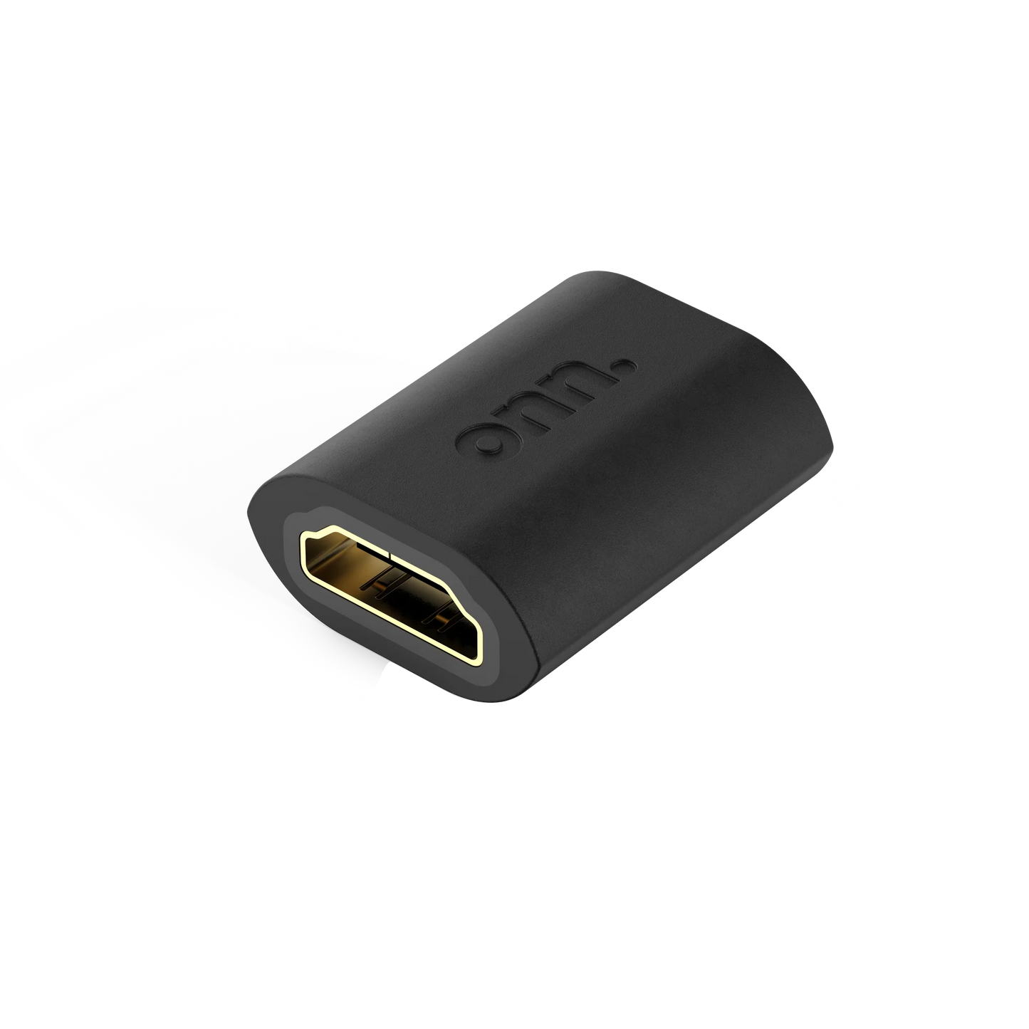 onn. HDMI a to HDMI a F/F Coupler Female To Female Adapter, Black