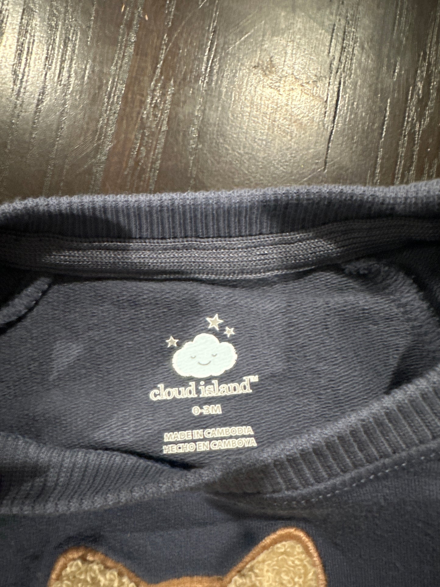 Cloud Island™ Baby 2-Piece Cozy Sweatshirt & Shorts Set – Fox Appliqué